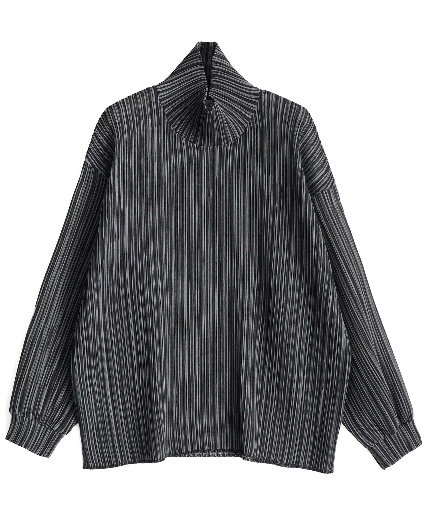 SHAREEF ONLINE SHOP / PLEATS HIGH-NECK P/O