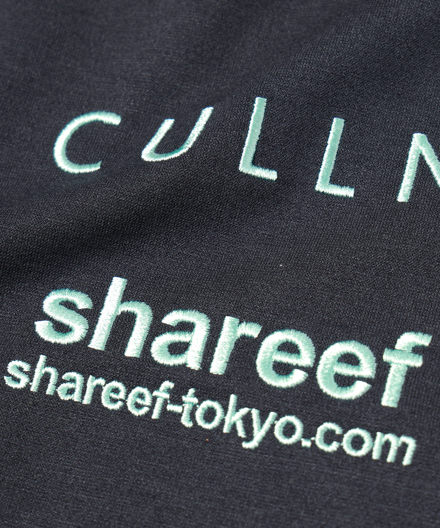 SHAREEF ONLINE SHOP / CULLNI & shareef Logo Embroidery Pullover
