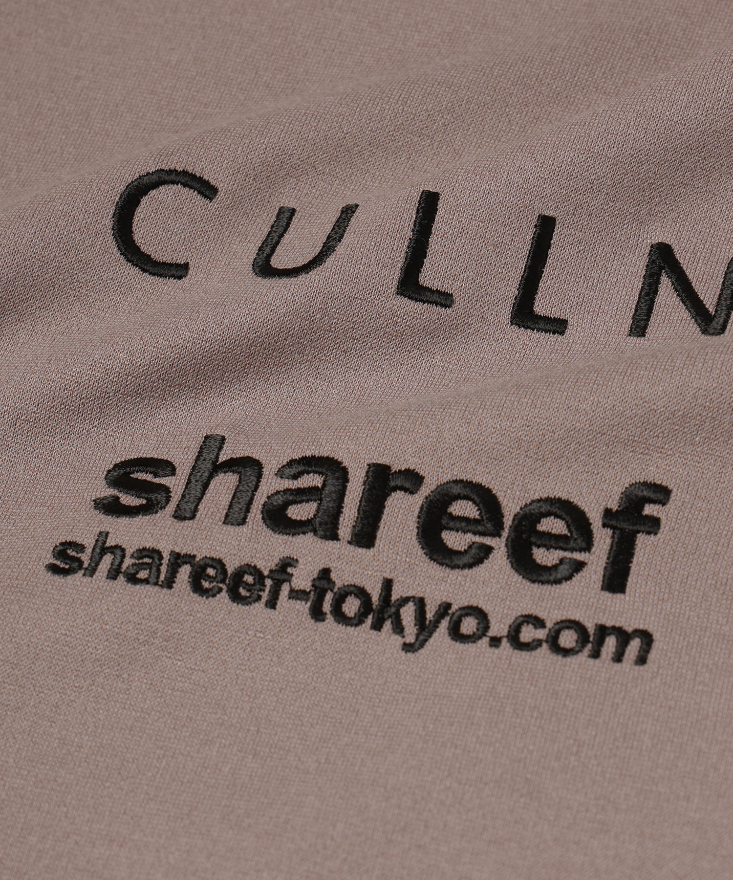 SHAREEF ONLINE SHOP / CULLNI & shareef Logo Embroidery Pullover