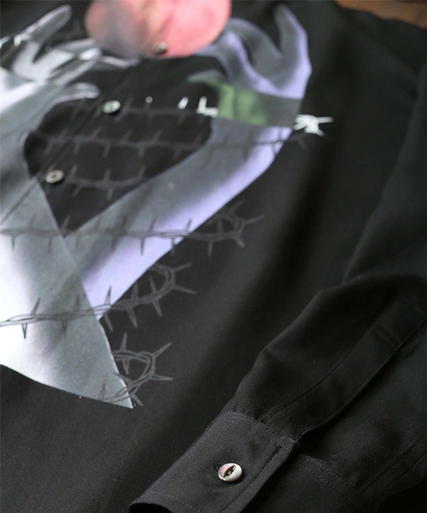 "APPLE" L/S BIG SHIRTS