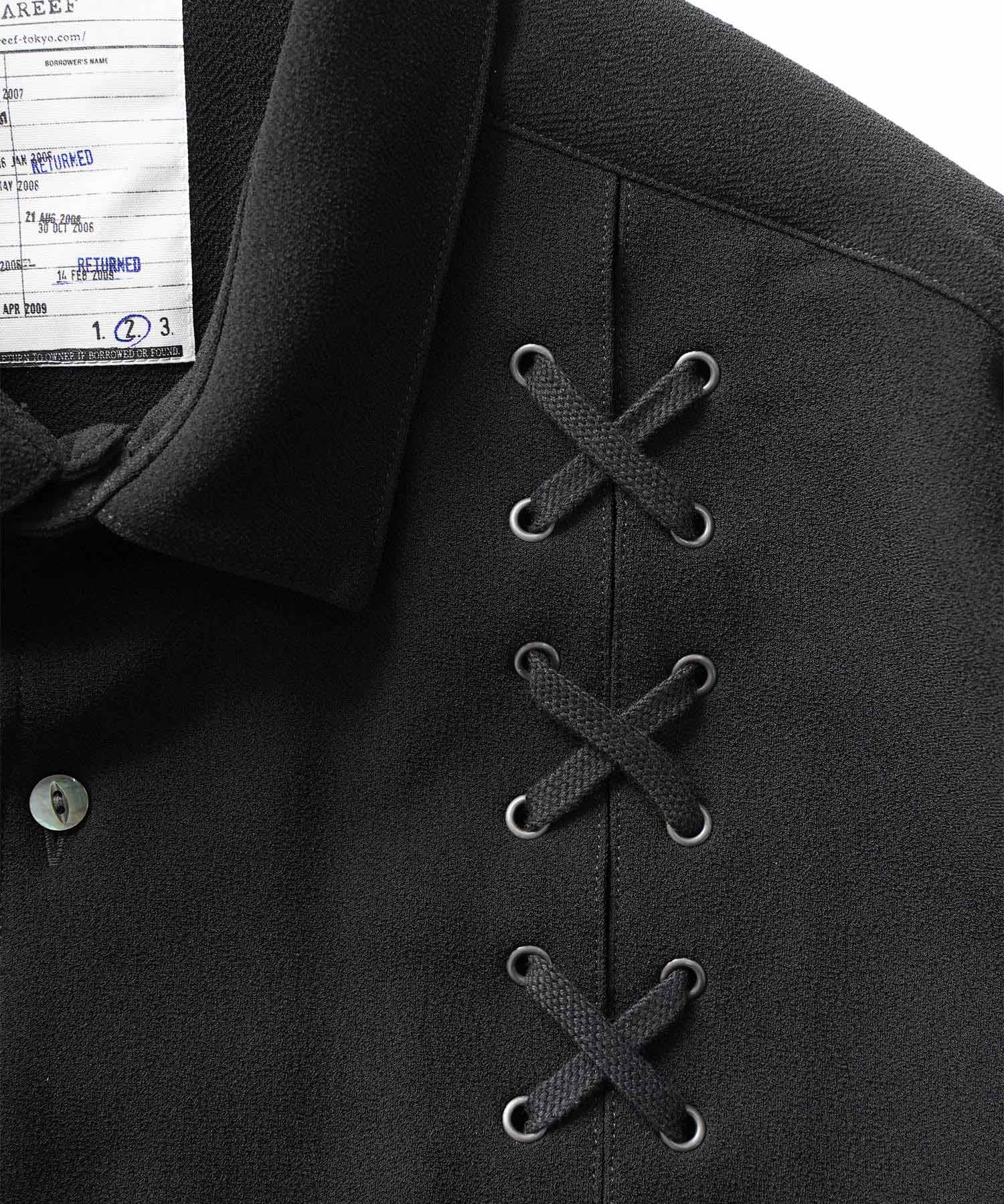 SHAREEF ONLINE SHOP / LACE-UP SHIRTS