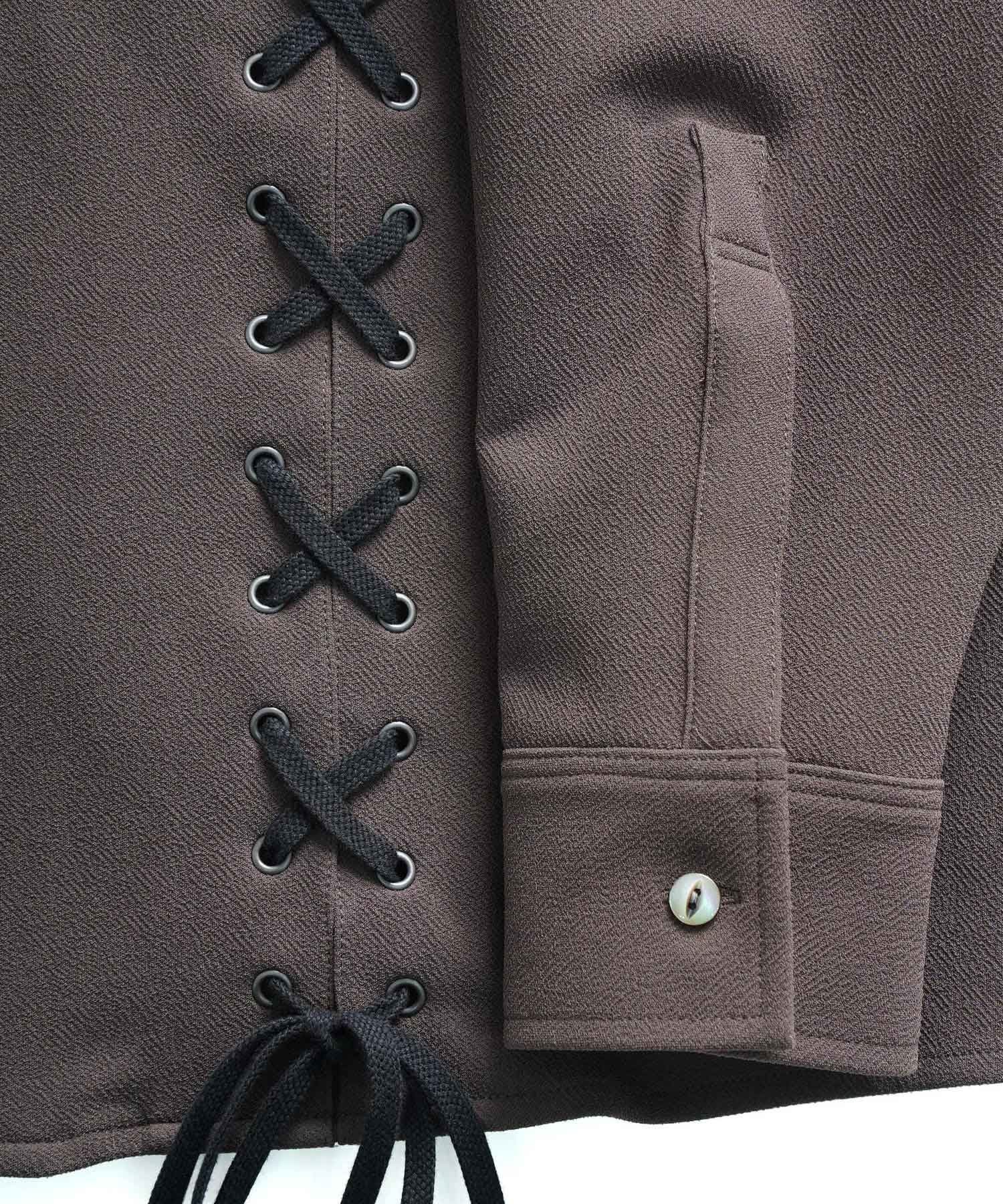 SHAREEF セットアップ SHAREEF ONLINE SHOP / LACE-UP SHIRTS