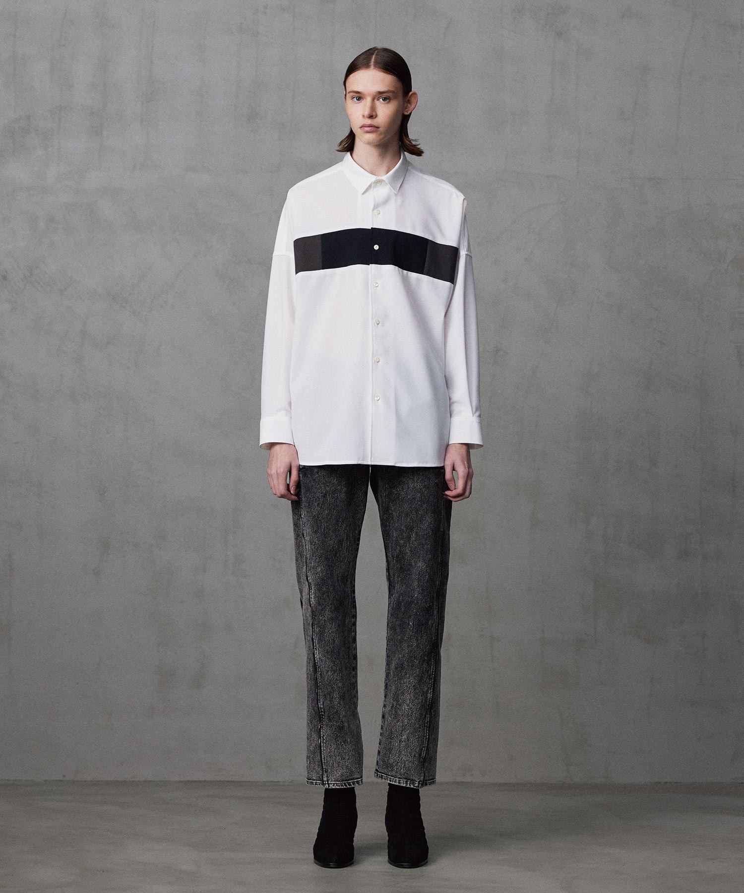 12OZ DENIM SIDE ZIP PANTS