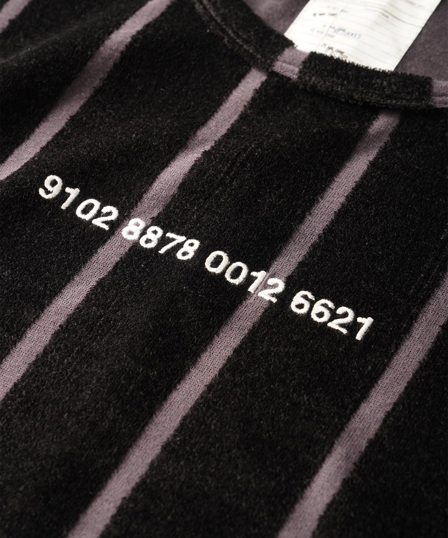 STRIPE VELOR S/S PO