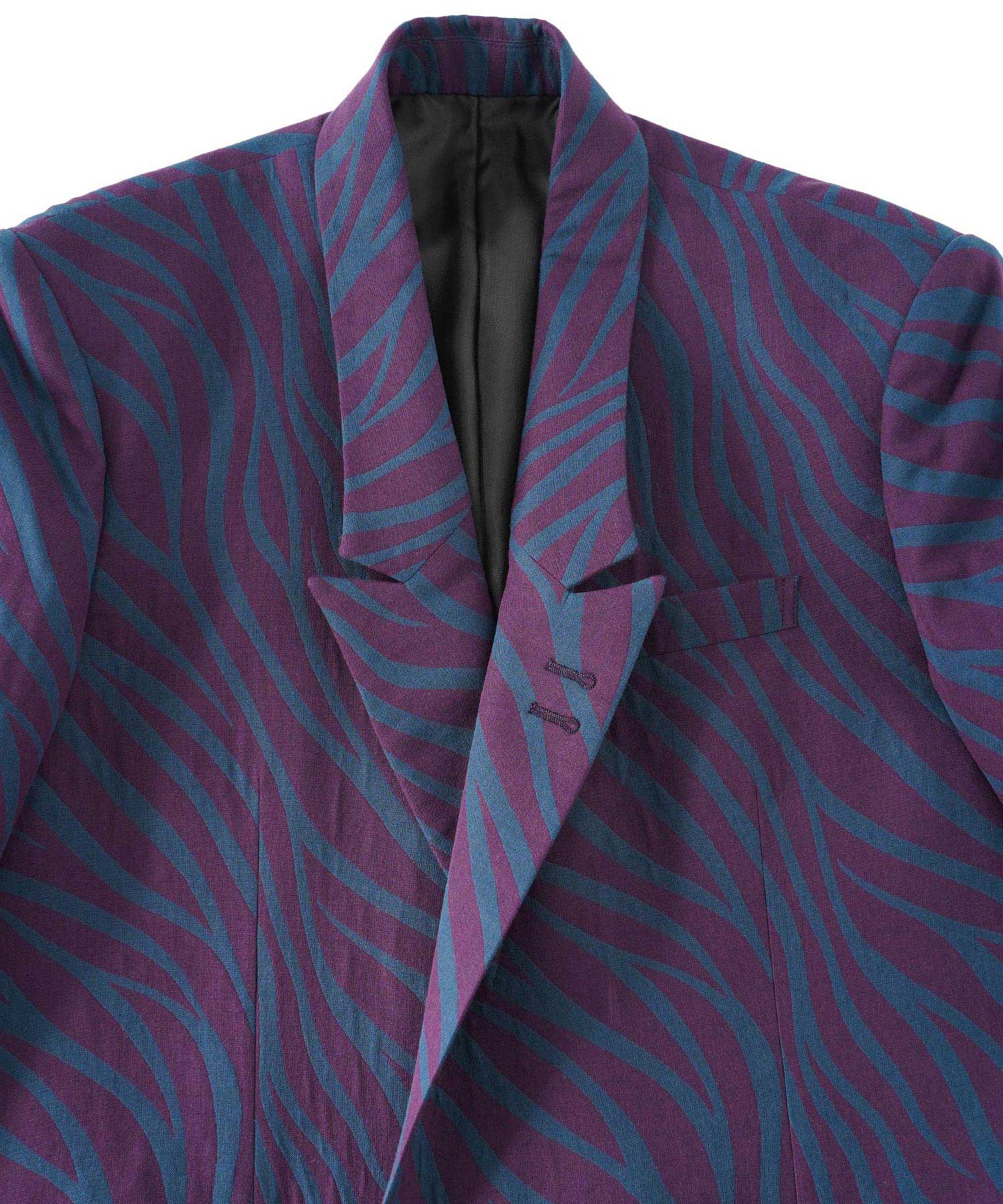 最終値下げ】SHAREEF ZEBRA JQ LONG COAT Purple