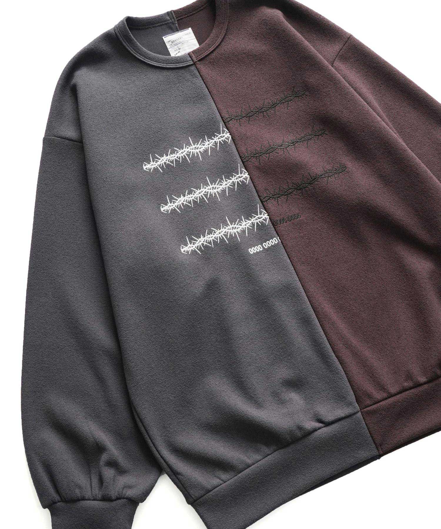 DIVIDING HALF PO "BARBED WIRE"