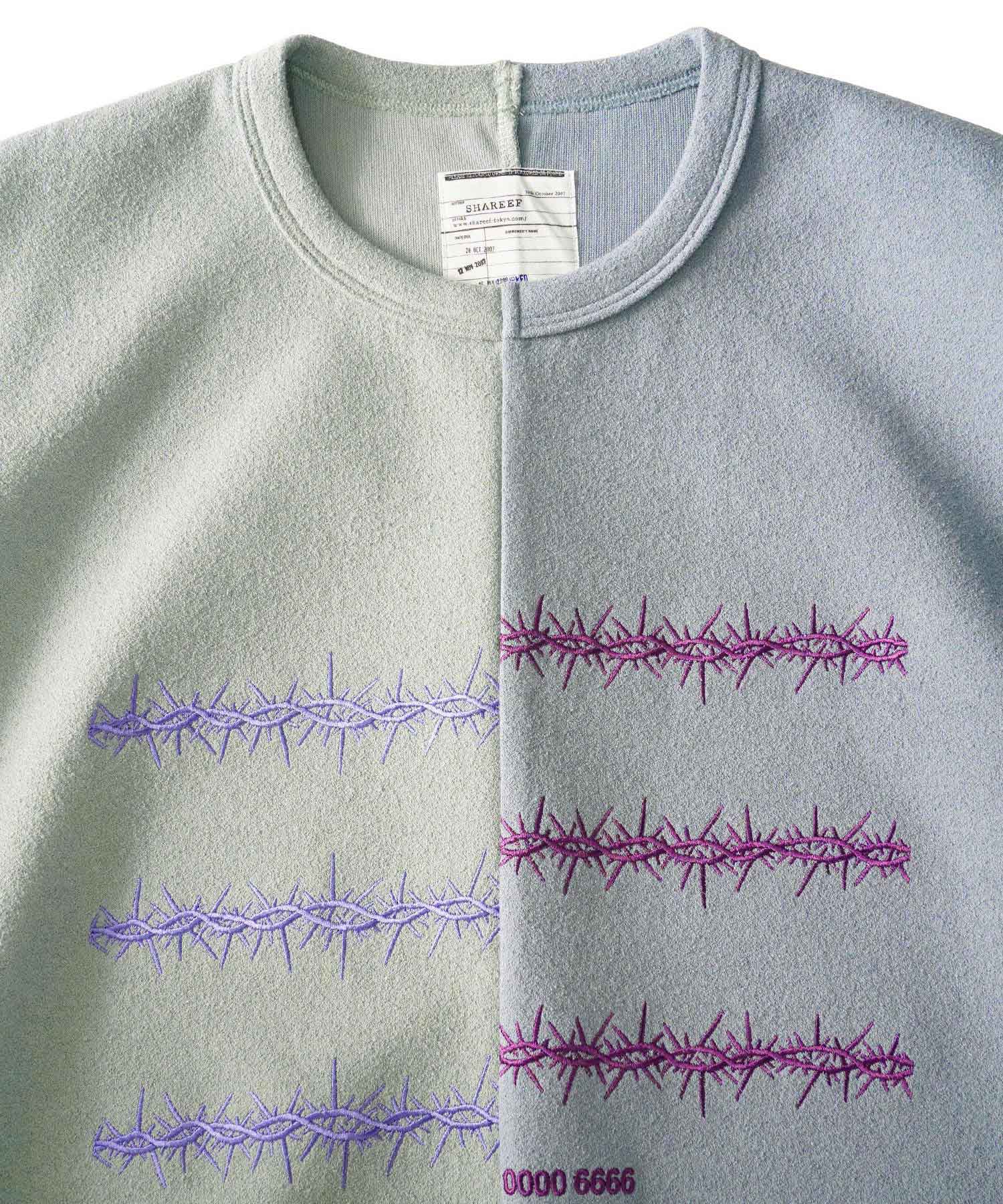 DIVIDING HALF PO "BARBED WIRE"