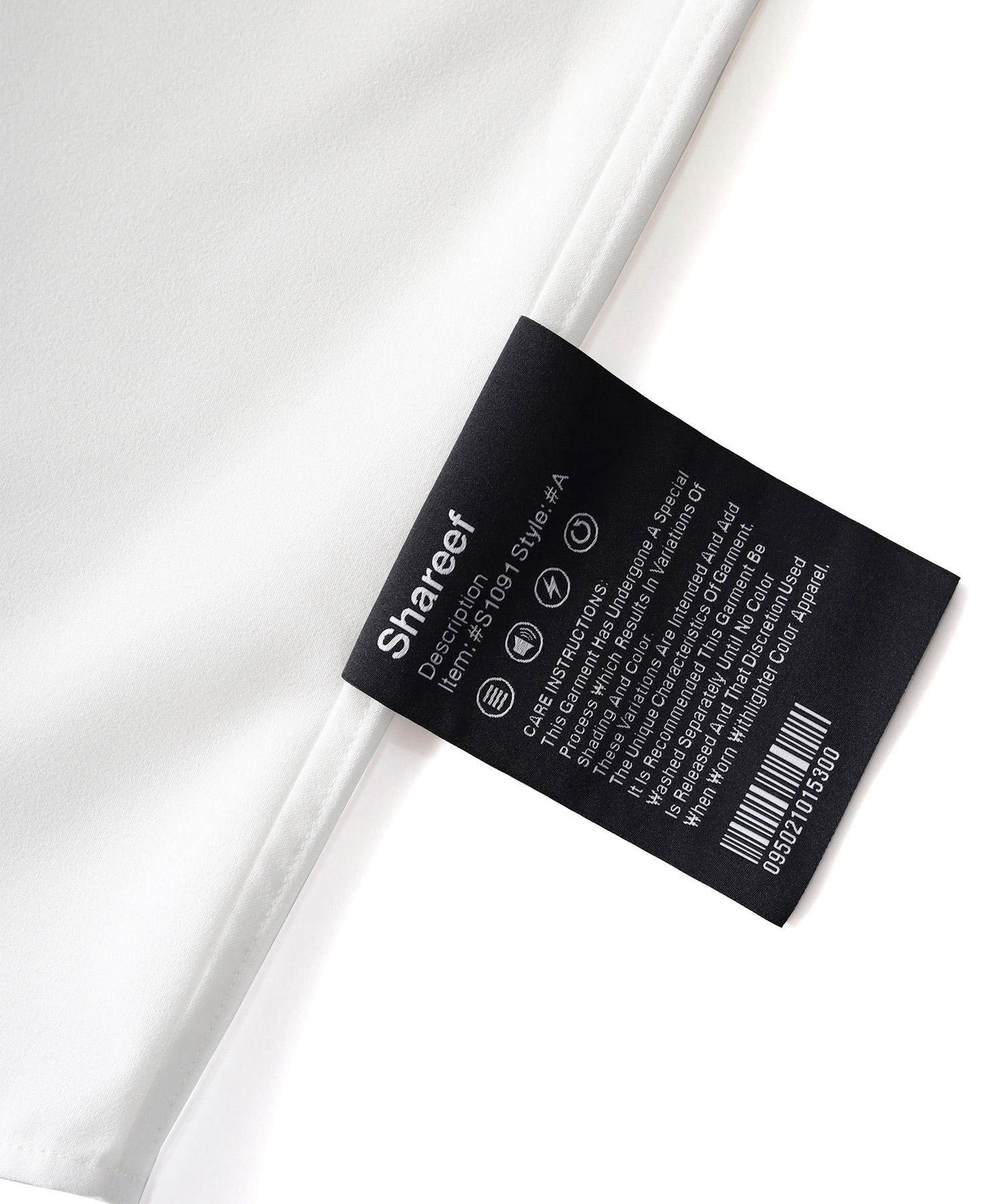 "BARBED WIRE"emb. L/S SHIRTS