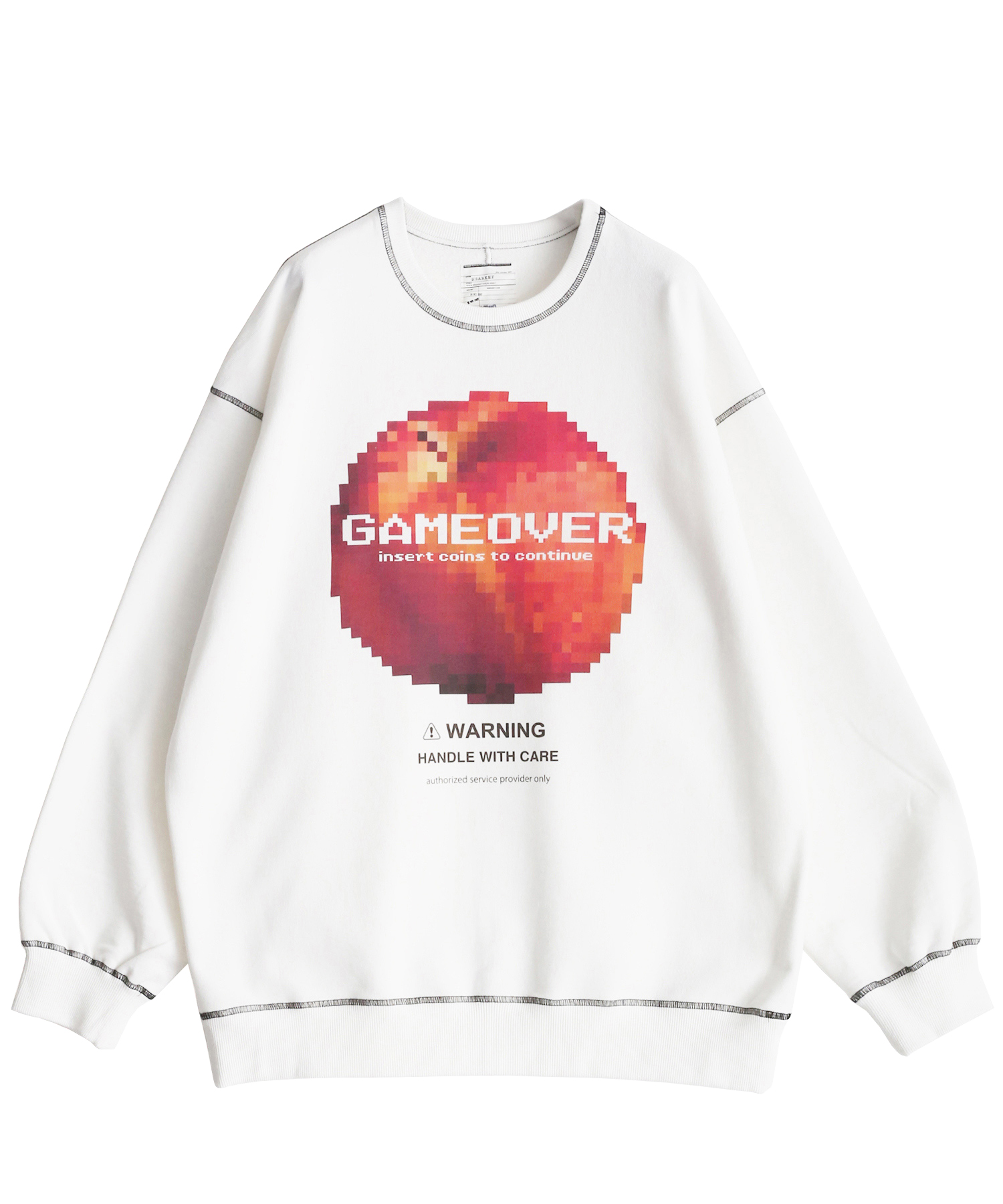 SHAREEF ONLINE SHOP / DOT APPLE BIG SWEAT