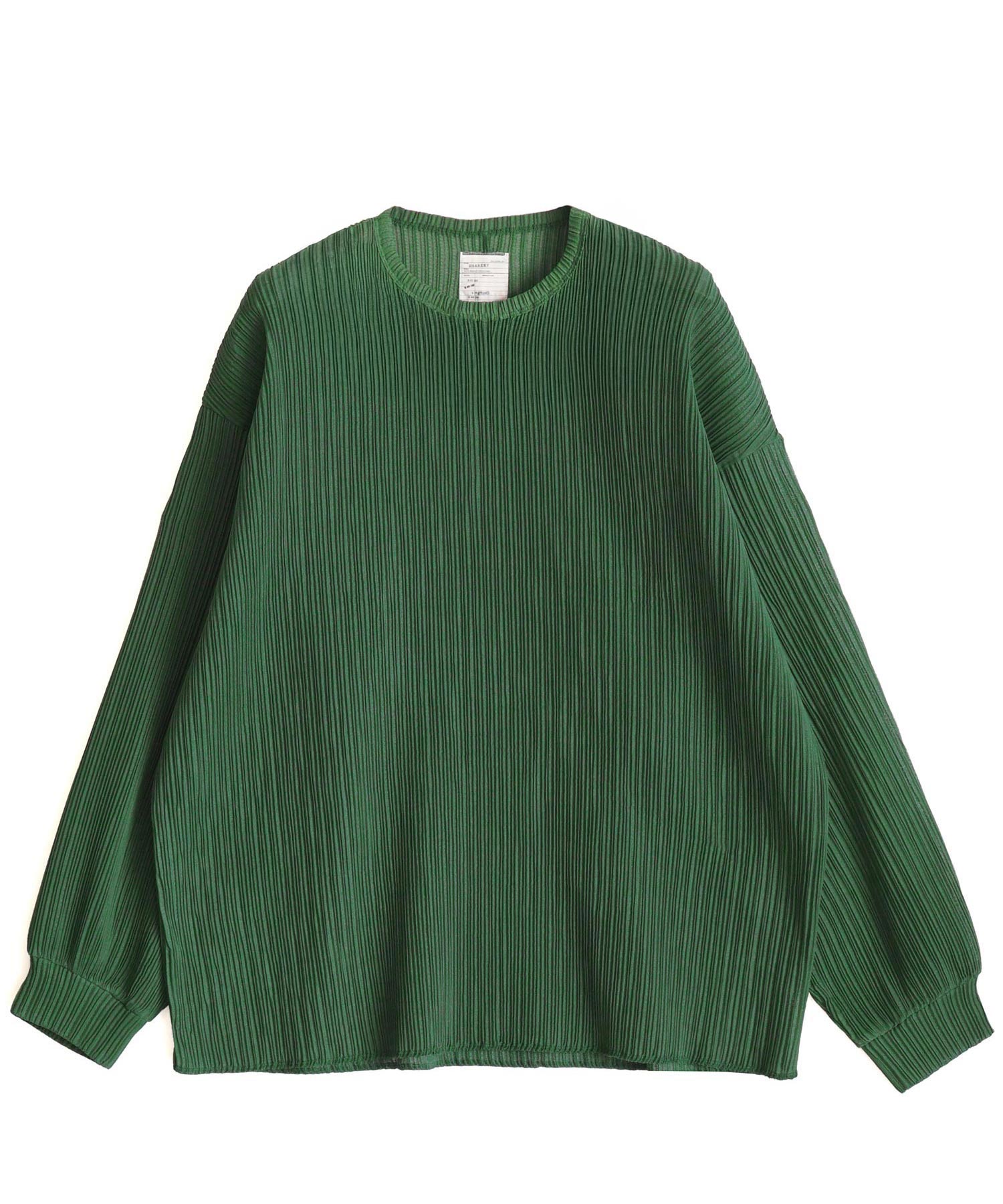 PLEATS L/S PULLOVER