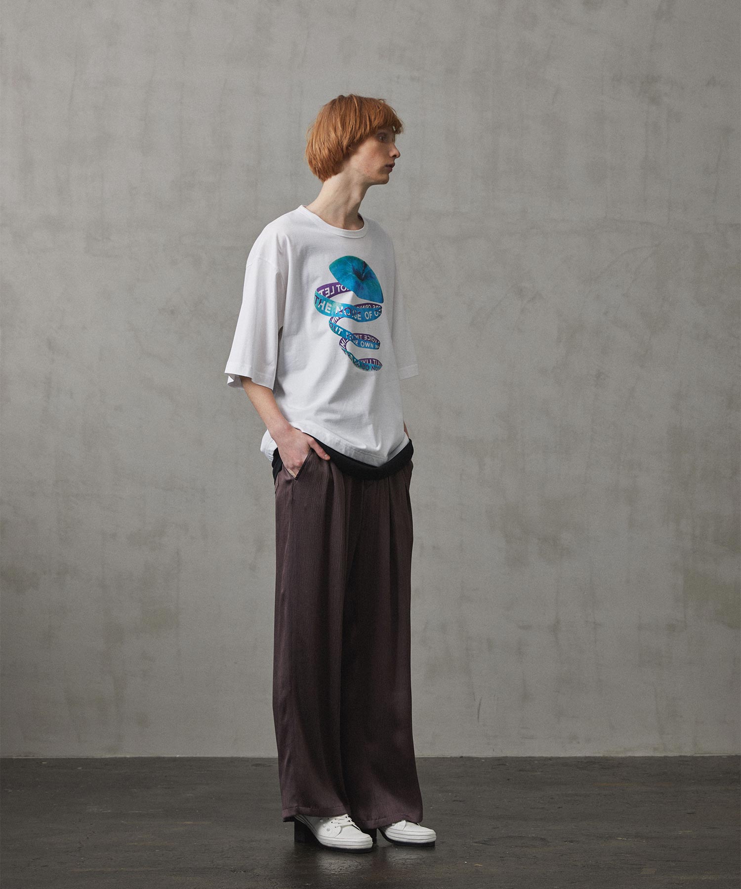 "APPLE PEEL" S/S BIG-T