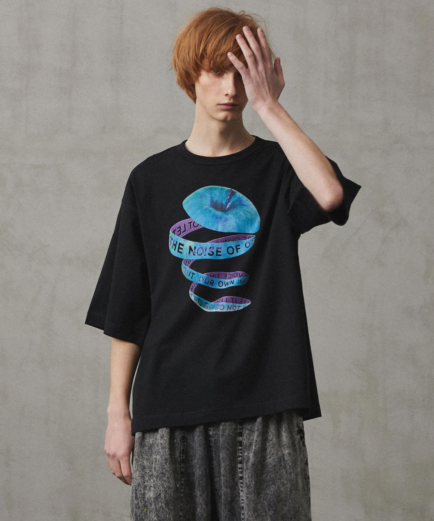 "APPLE PEEL" S/S BIG-T
