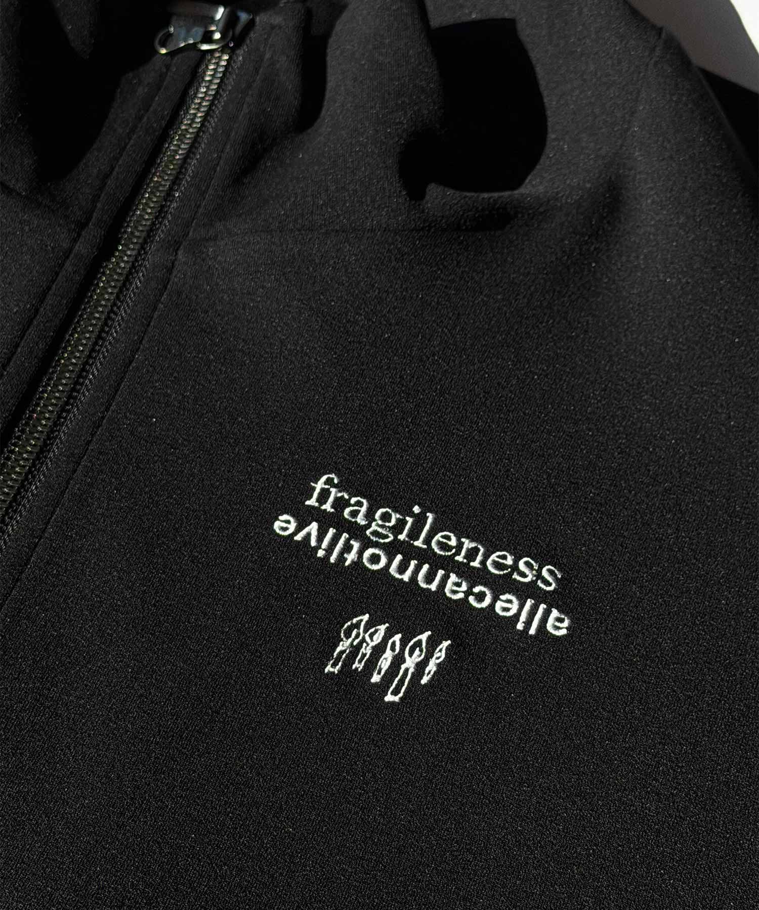 GEORGETTE JQ HALF-ZIP S/S