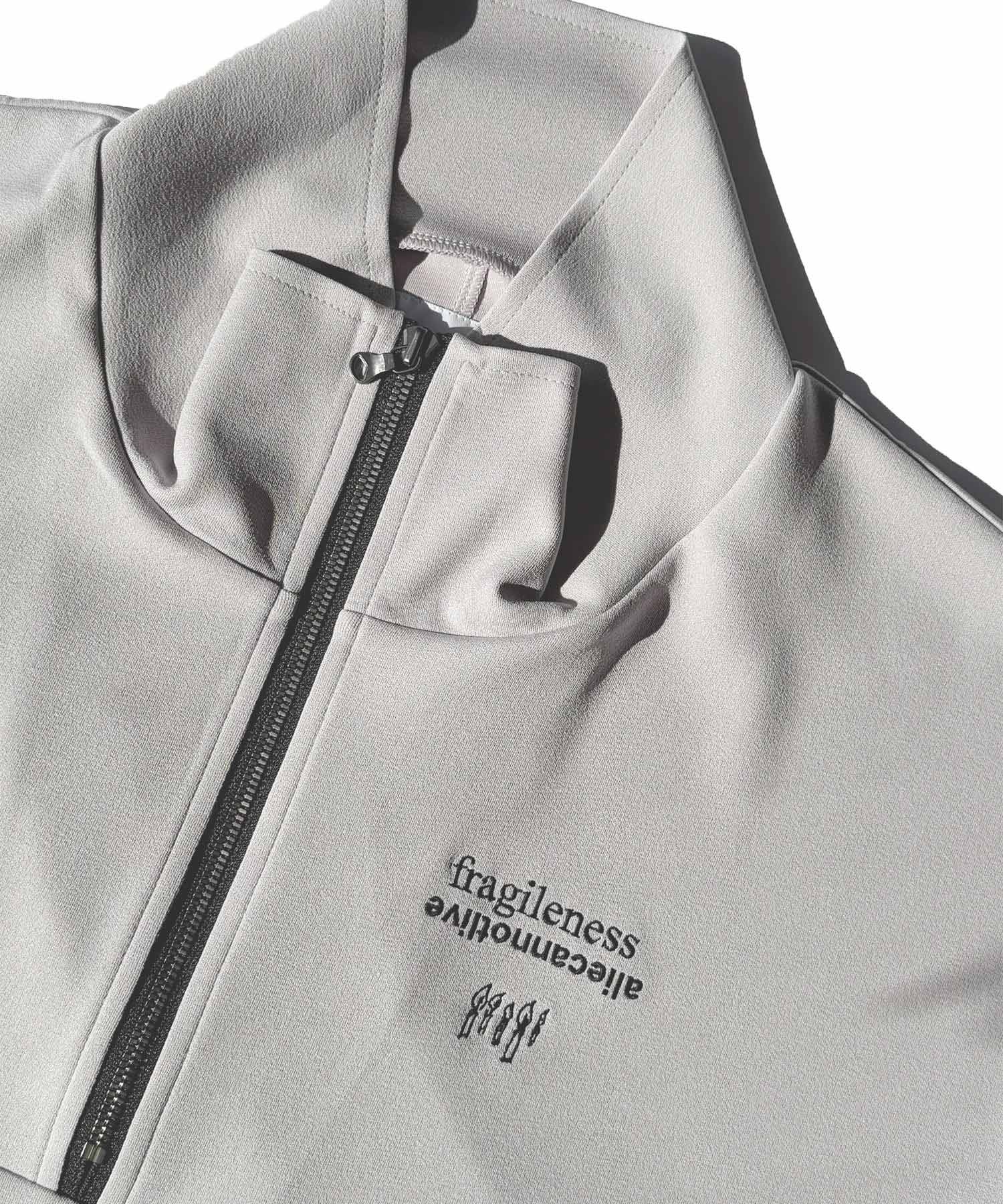 GEORGETTE JQ HALF-ZIP S/S