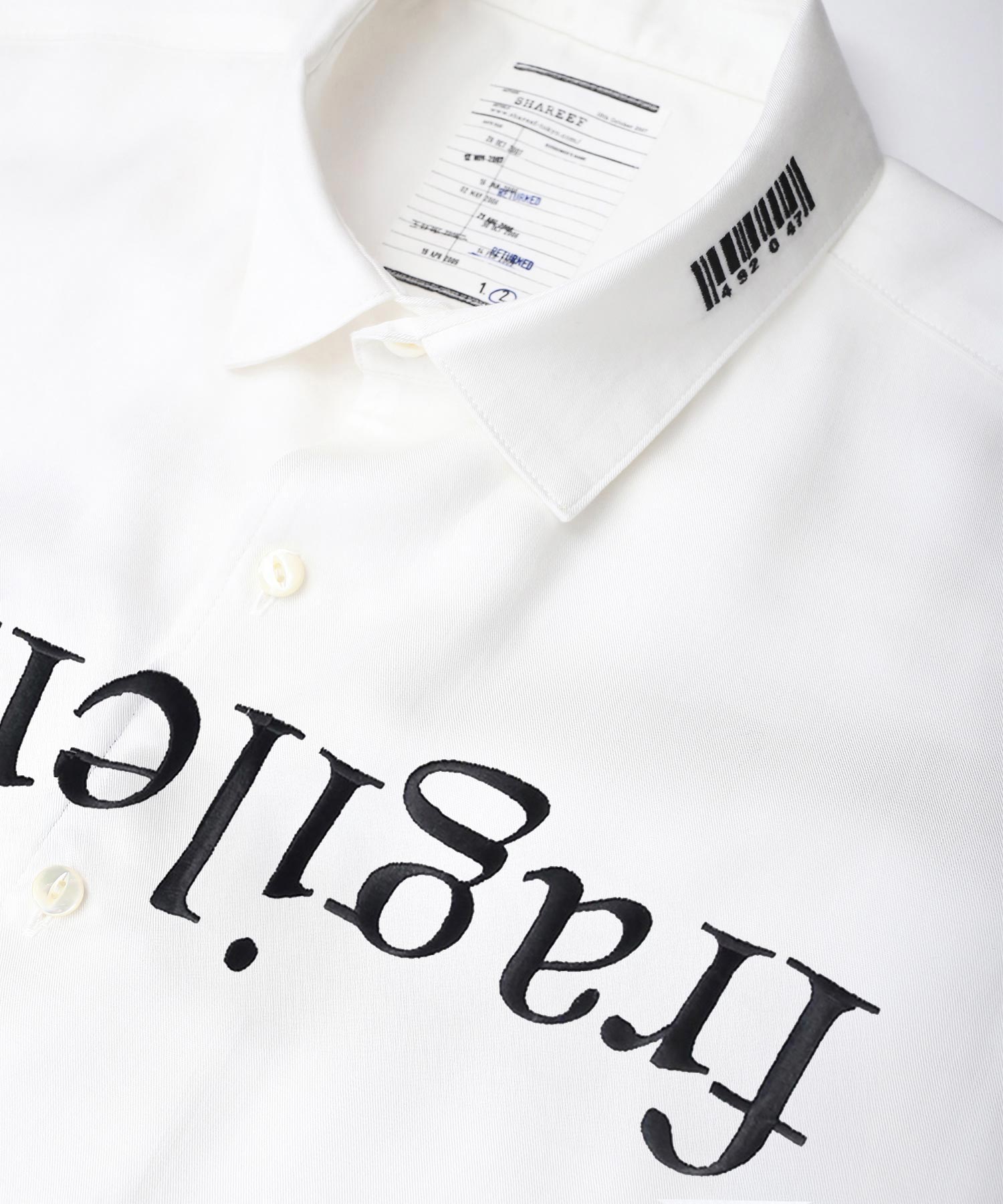 SHAREEF・ビック長袖シャツ SHAREEF ONLINE SHOP / 