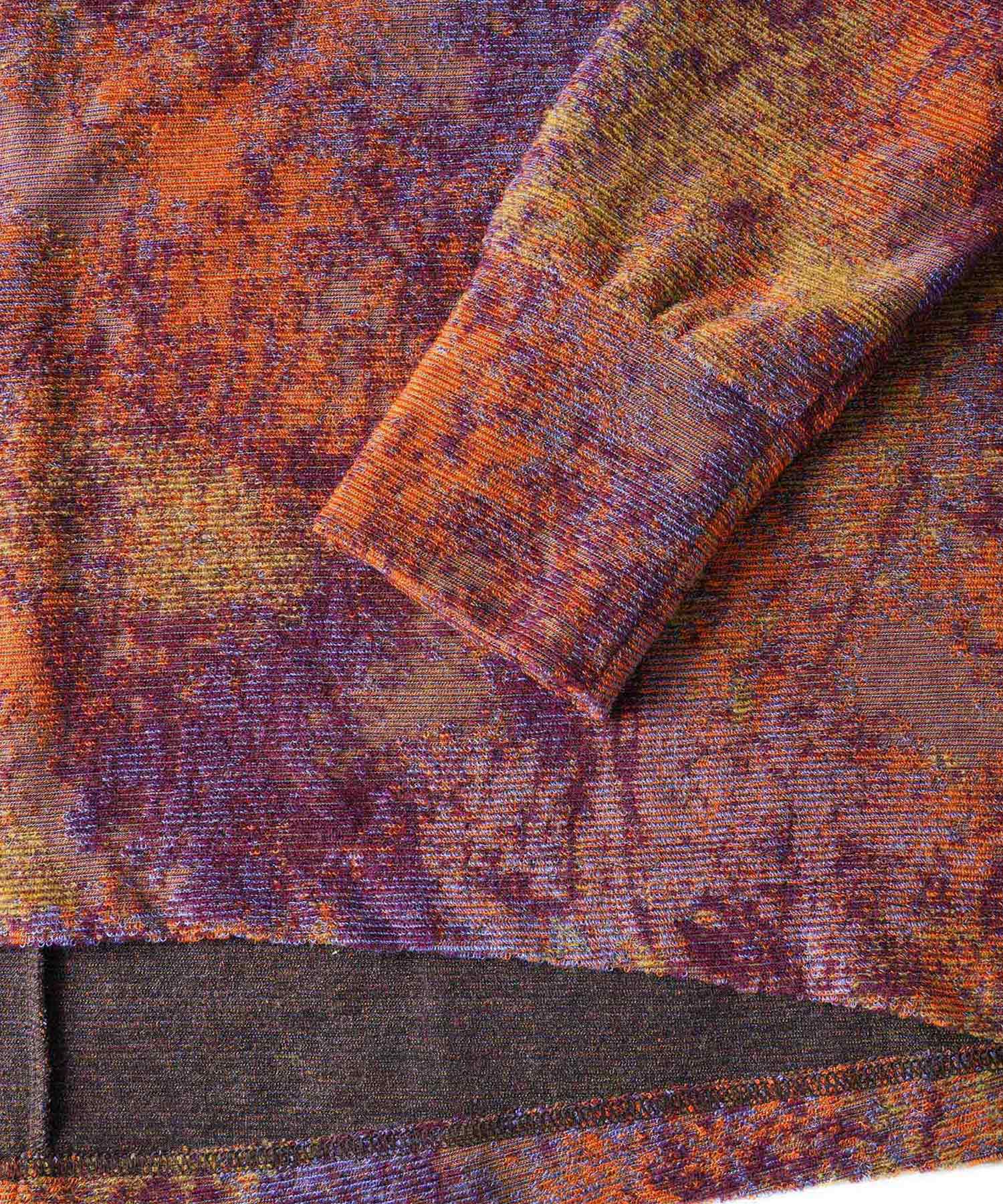 シャリーフ SHAREEF PILE JQ DOLMAN L/S PO パイルJQドルマンロングスリーブPO ニット 長袖 クルーネック ストレッチ ウール 1 紺 青 SHAREEF ONLINE SHOP / PILE JQ DOLMAN L/S PO