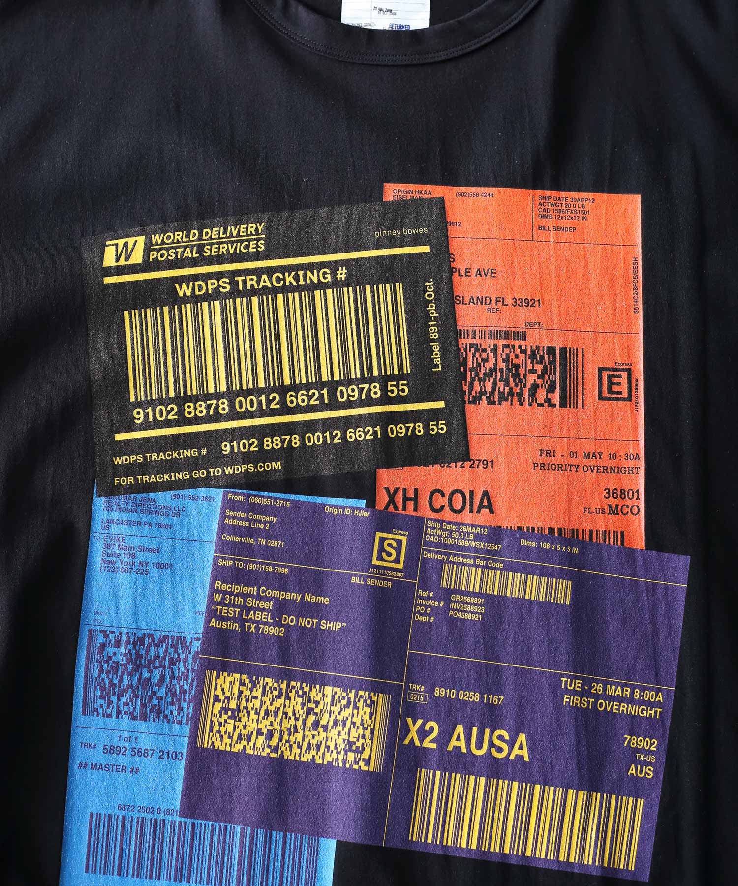 "COLOR LABEL" S/S BIG-T