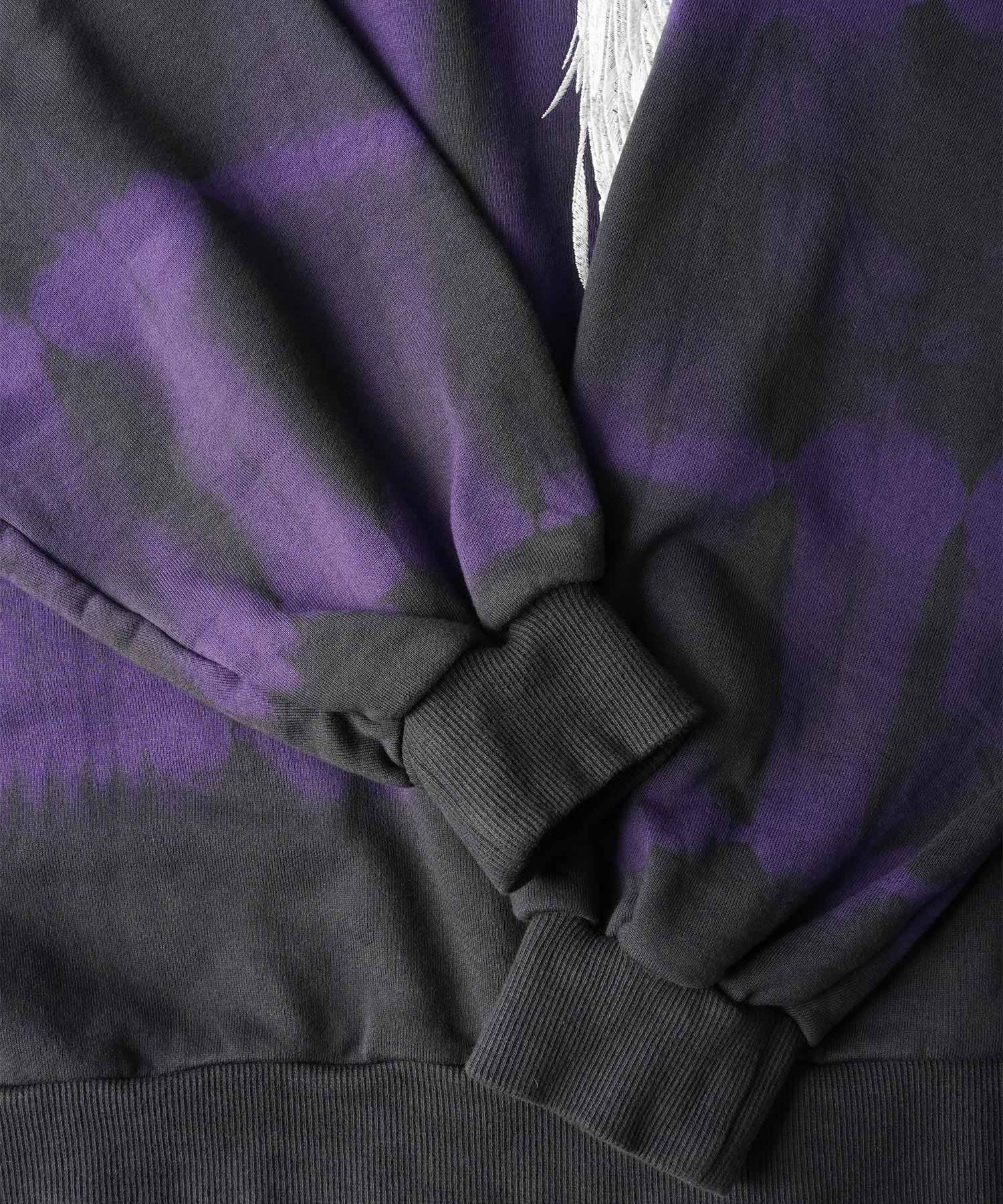 "BIRD FEATHER" BIG SWEAT