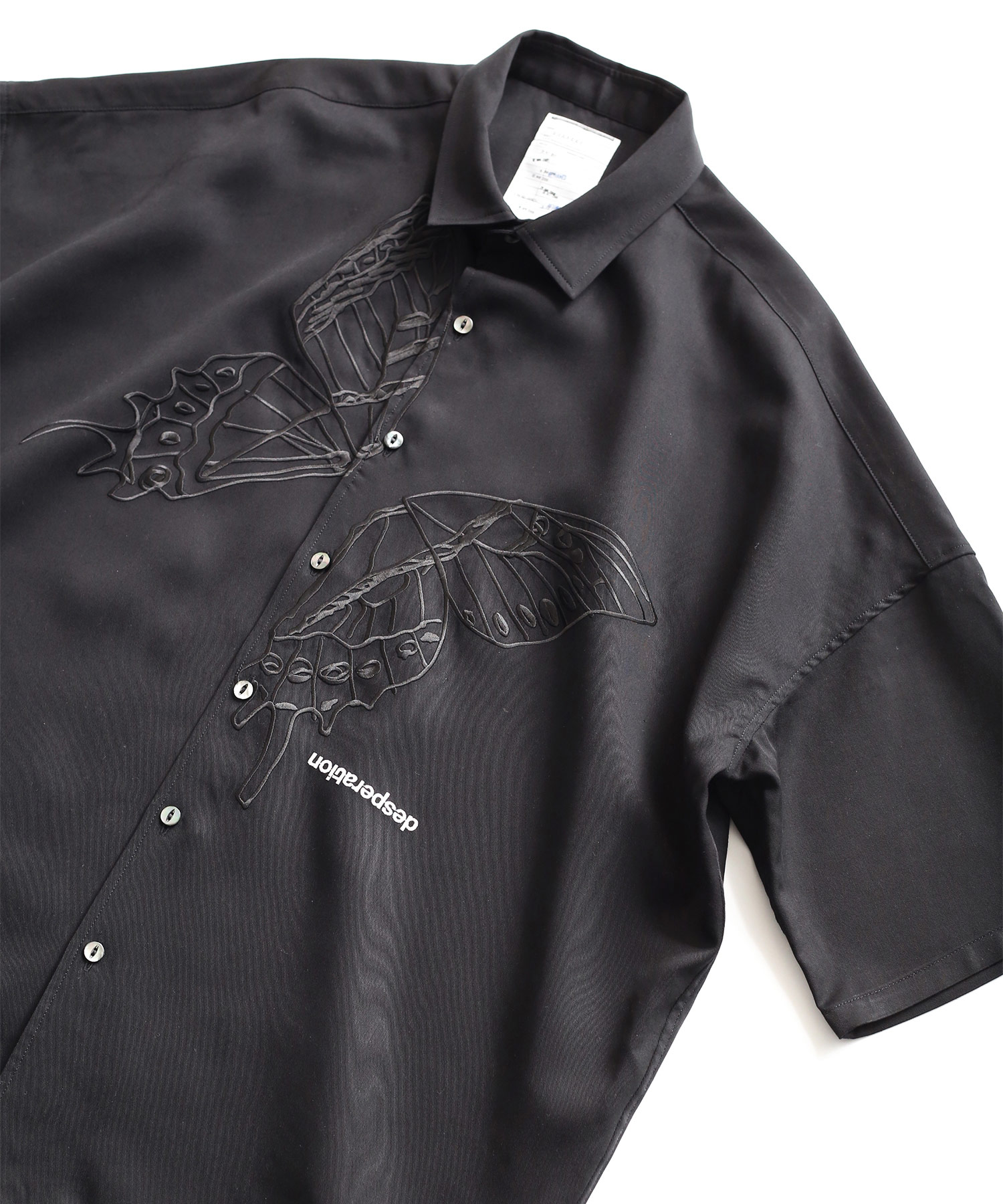 "BUTTERFLY" S/S BIG SHIRTS