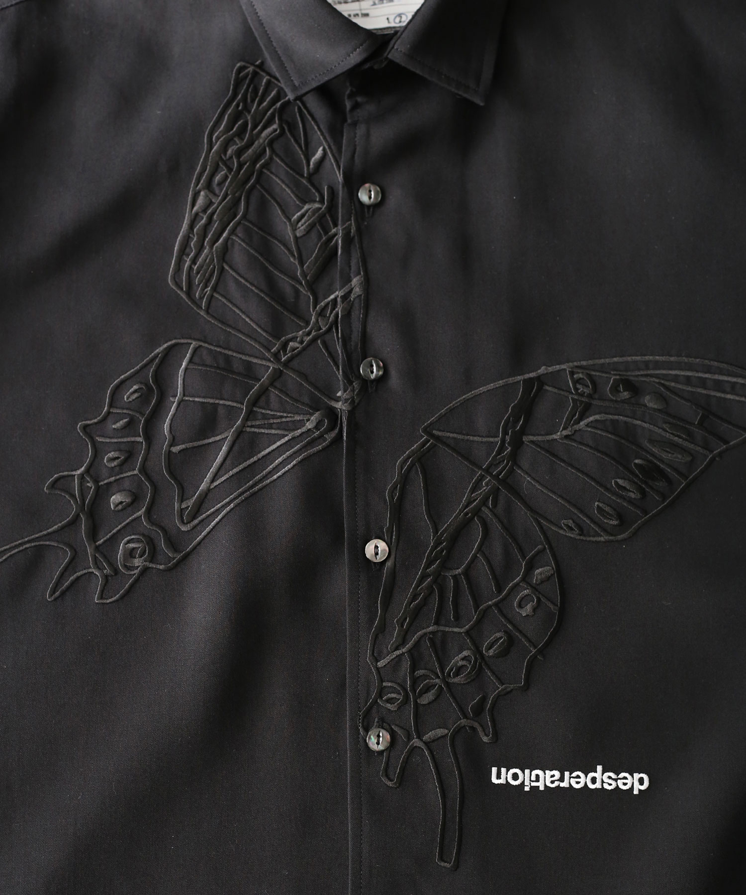 "BUTTERFLY" S/S BIG SHIRTS