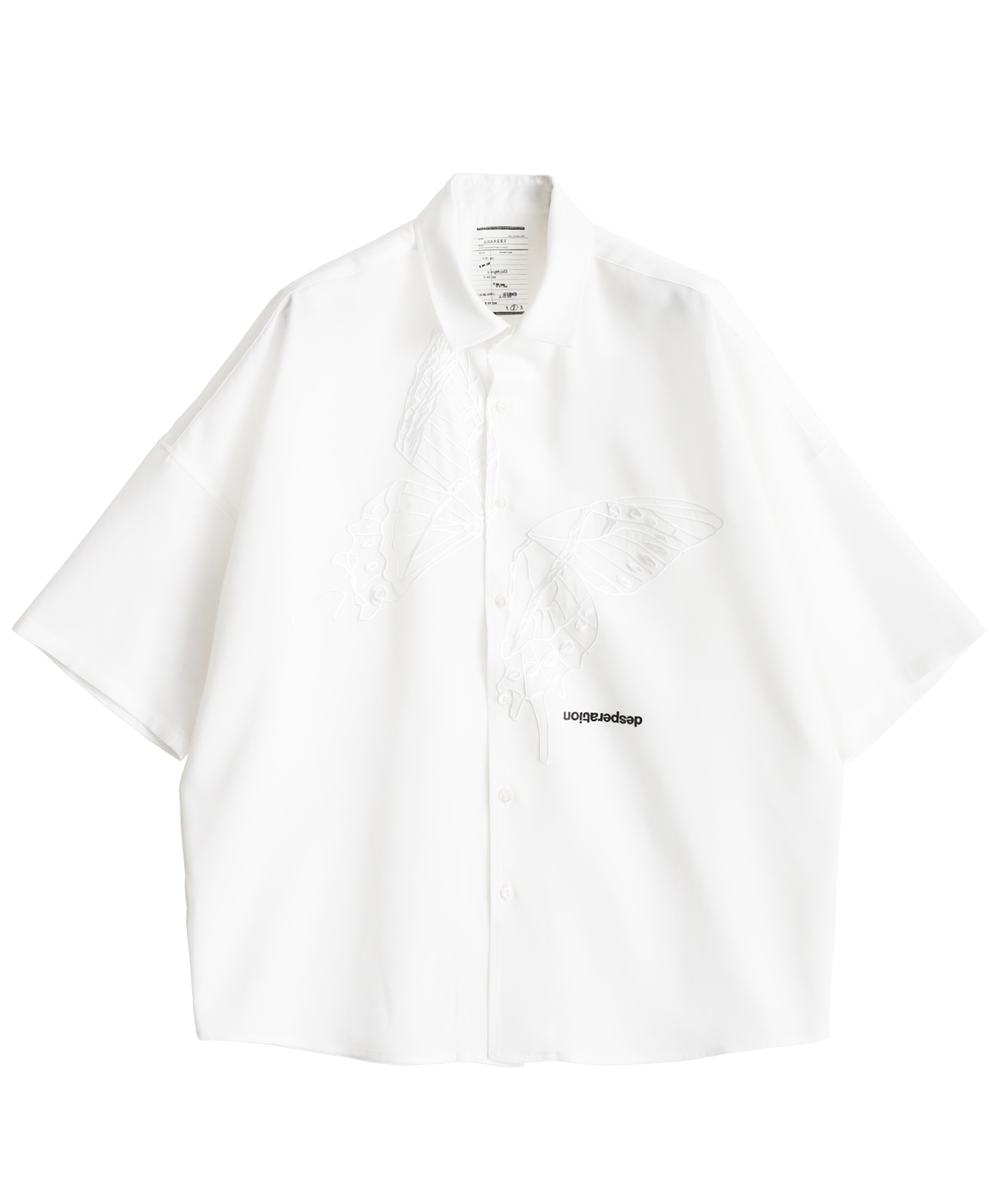 "BUTTERFLY" S/S BIG SHIRTS