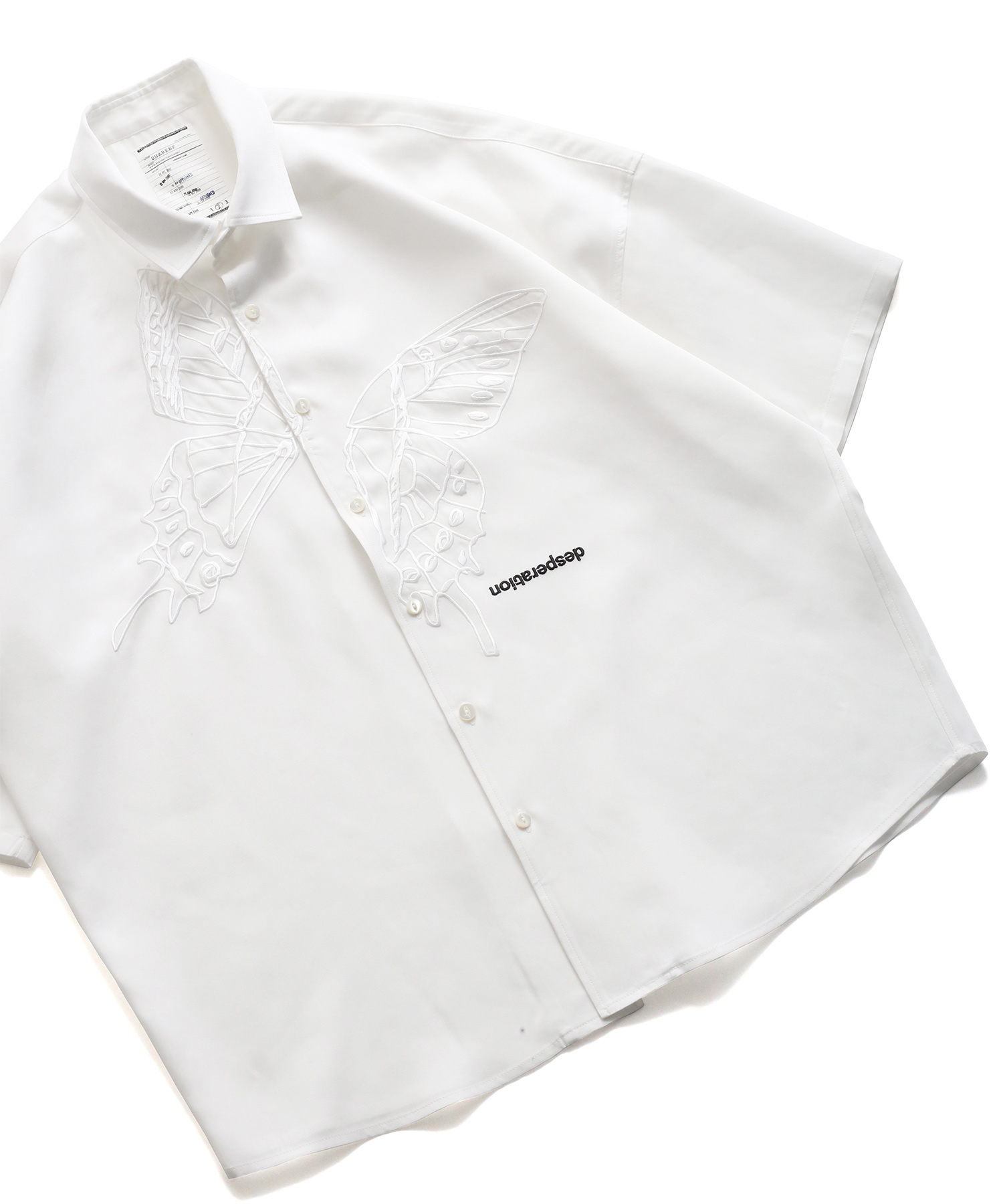 "BUTTERFLY" S/S BIG SHIRTS