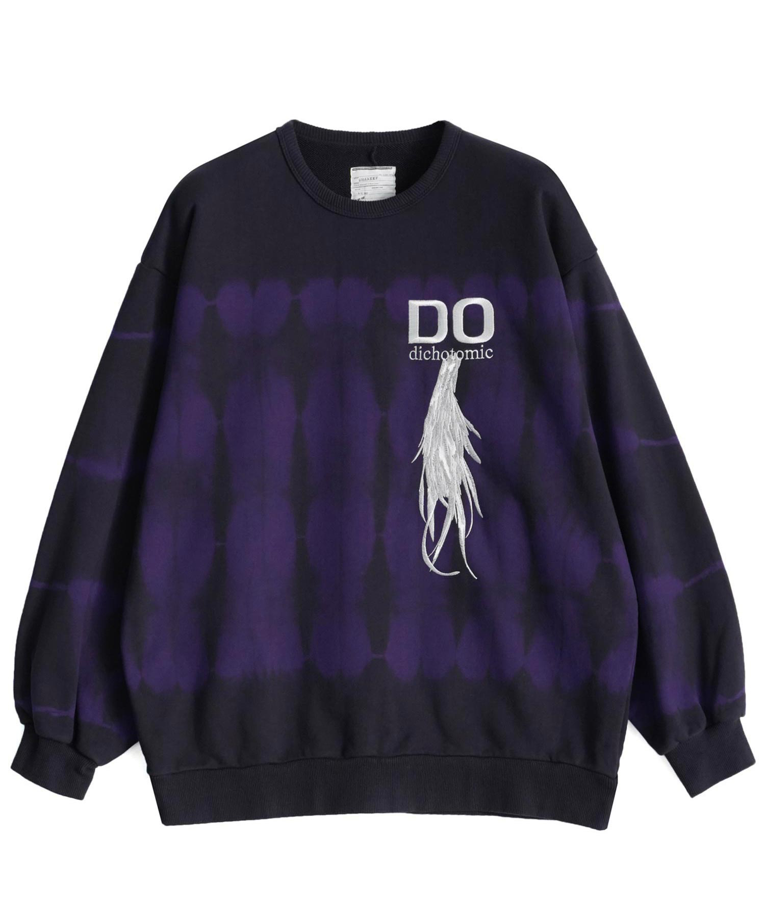 "BIRD FEATHER" BIG SWEAT