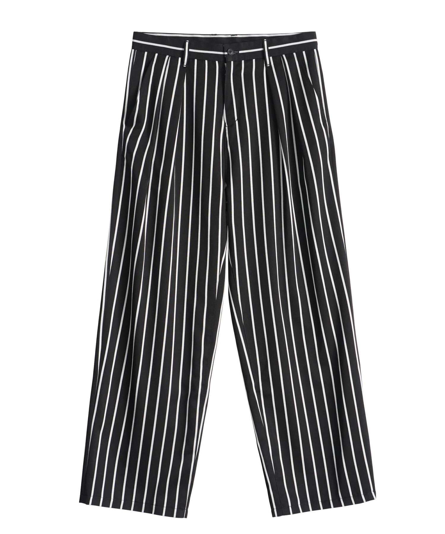 STRIPE WIDE PANTS