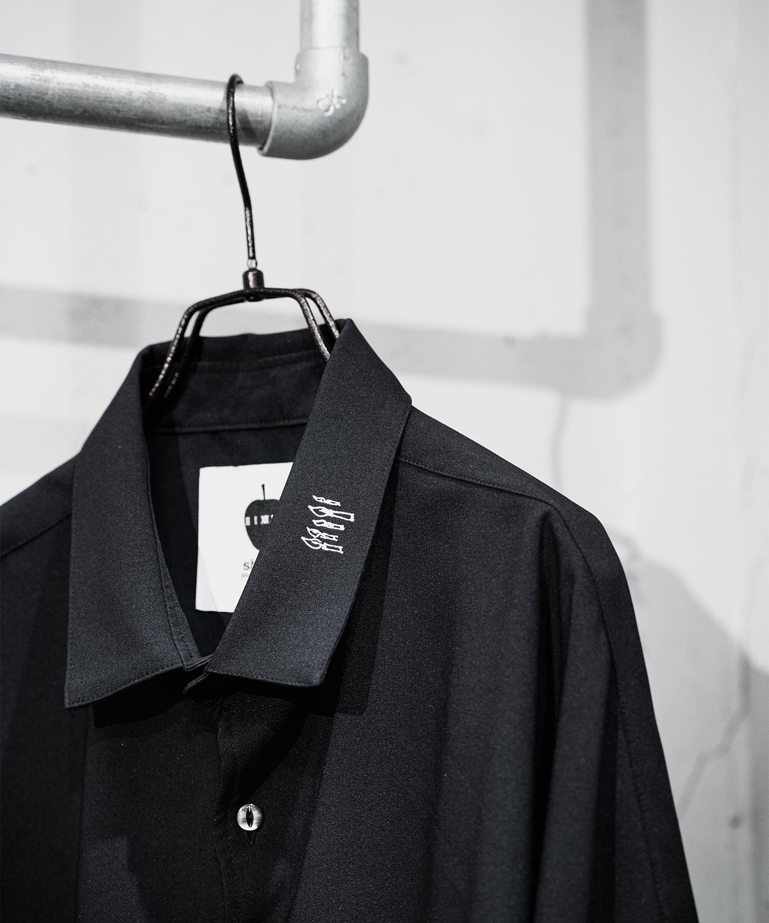 "CANDLE" emb. S/S BIG SHIRTS