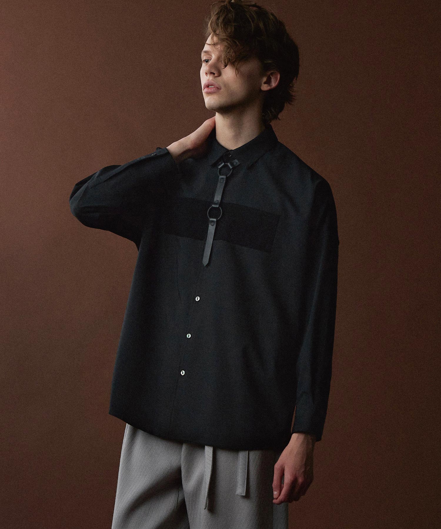 お歳暮 人気 SHAREEF ONLINE SHOP / SWITHING L/S SHIRTS トップス