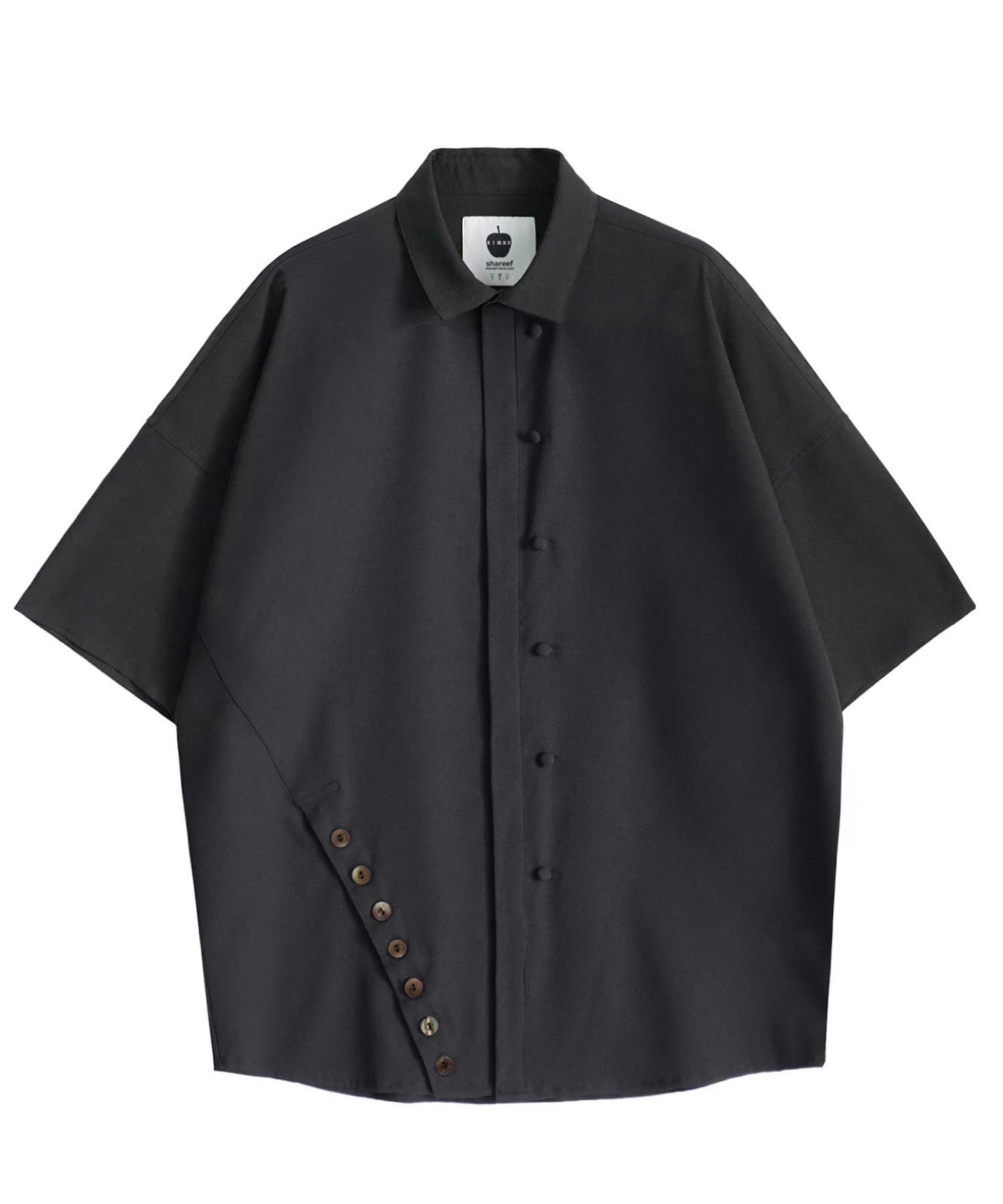 SIDE SLIT S/S BIG SHIRTS