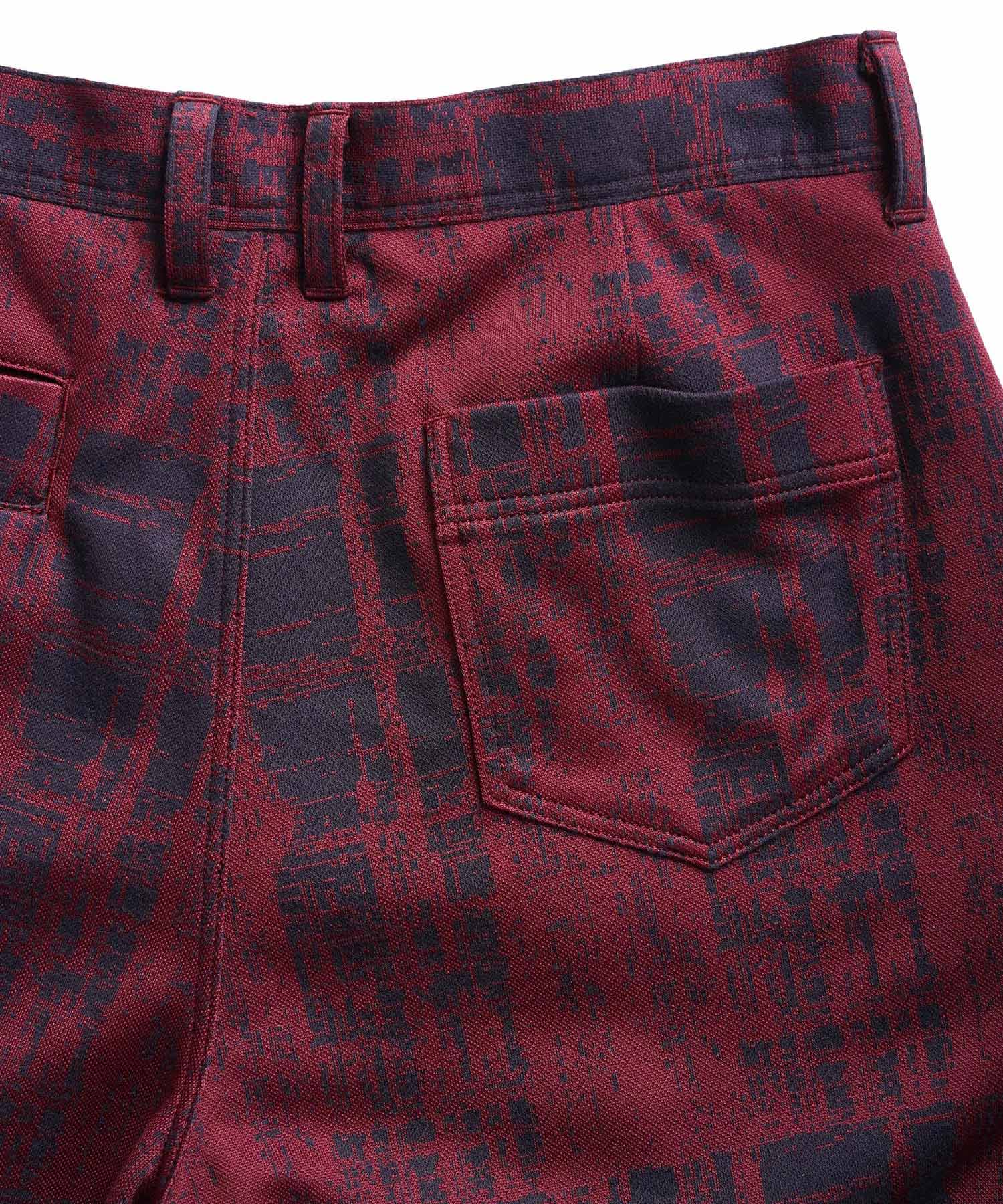 SHAREEF ONLINE SHOP / FADED CHECK WIDE PANTS
