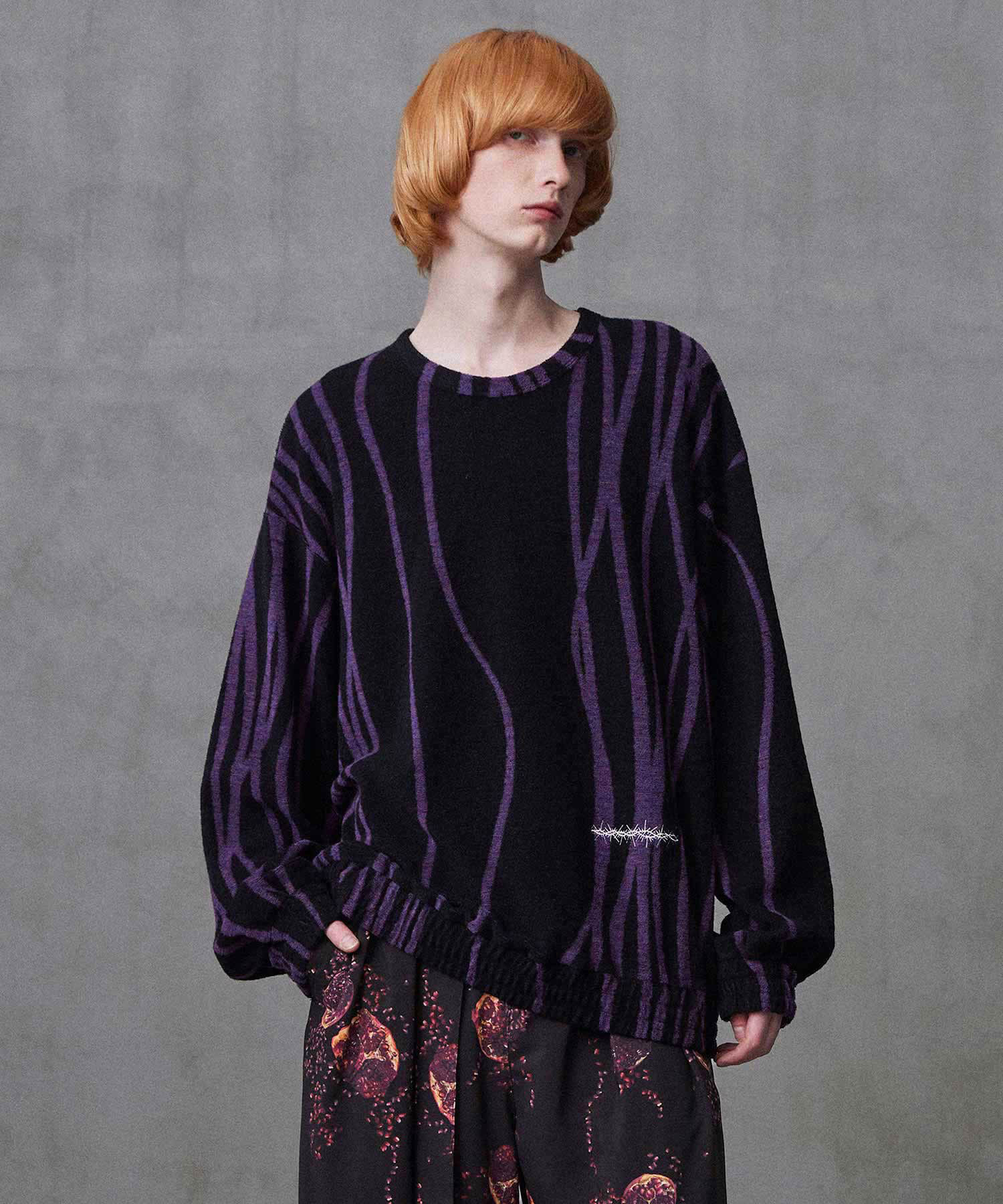 CURVED LINE JQ L/S PULLOVER