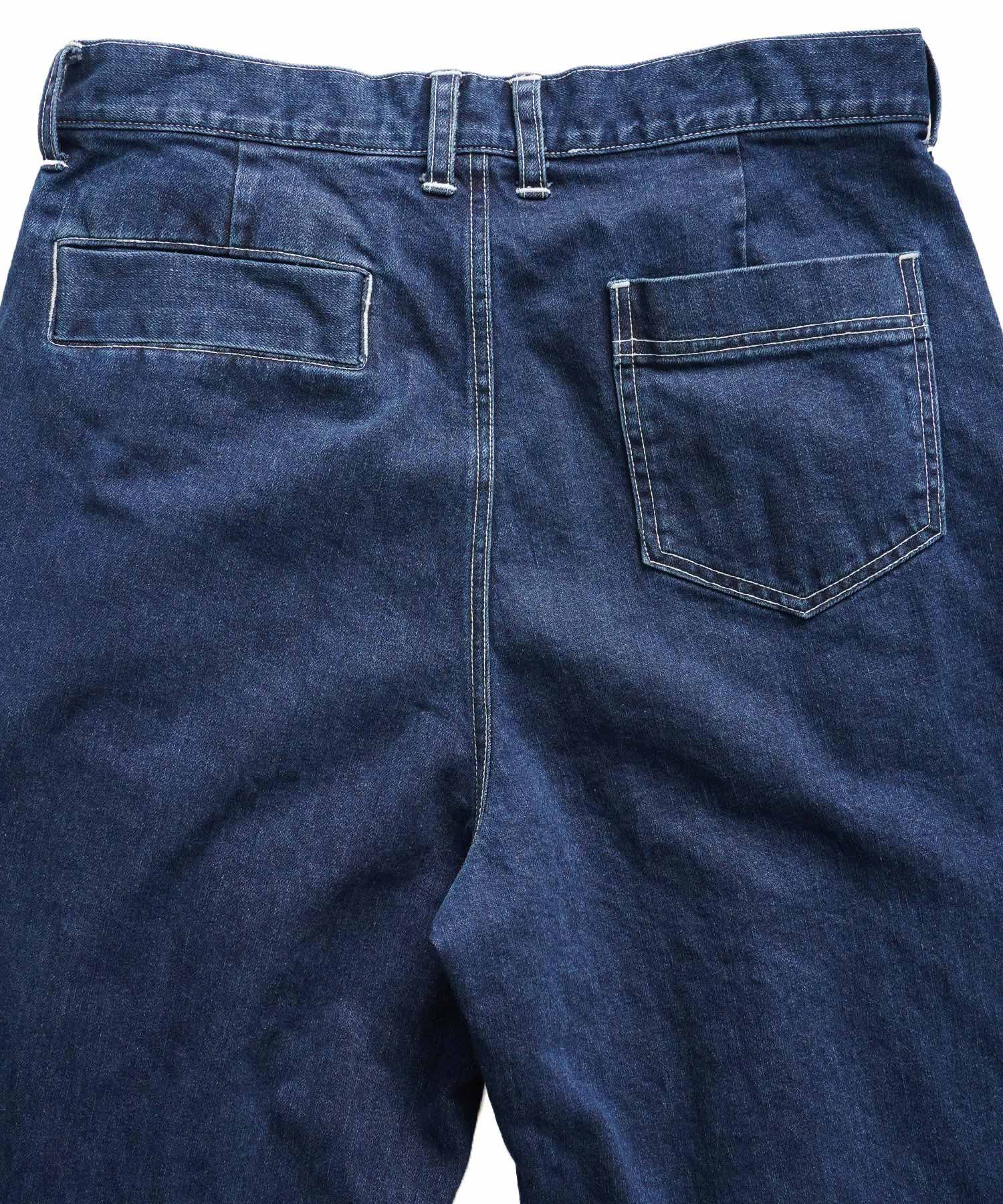 SHAREEF ONLINE SHOP / 12oz DENIM WIDE PANTS