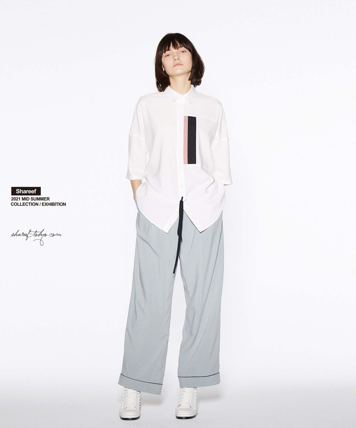 トップス SHAREEF SWITHING S/S SHIRTS SHAREEF ONLINE SHOP / SWITHING S/S SHIRTS