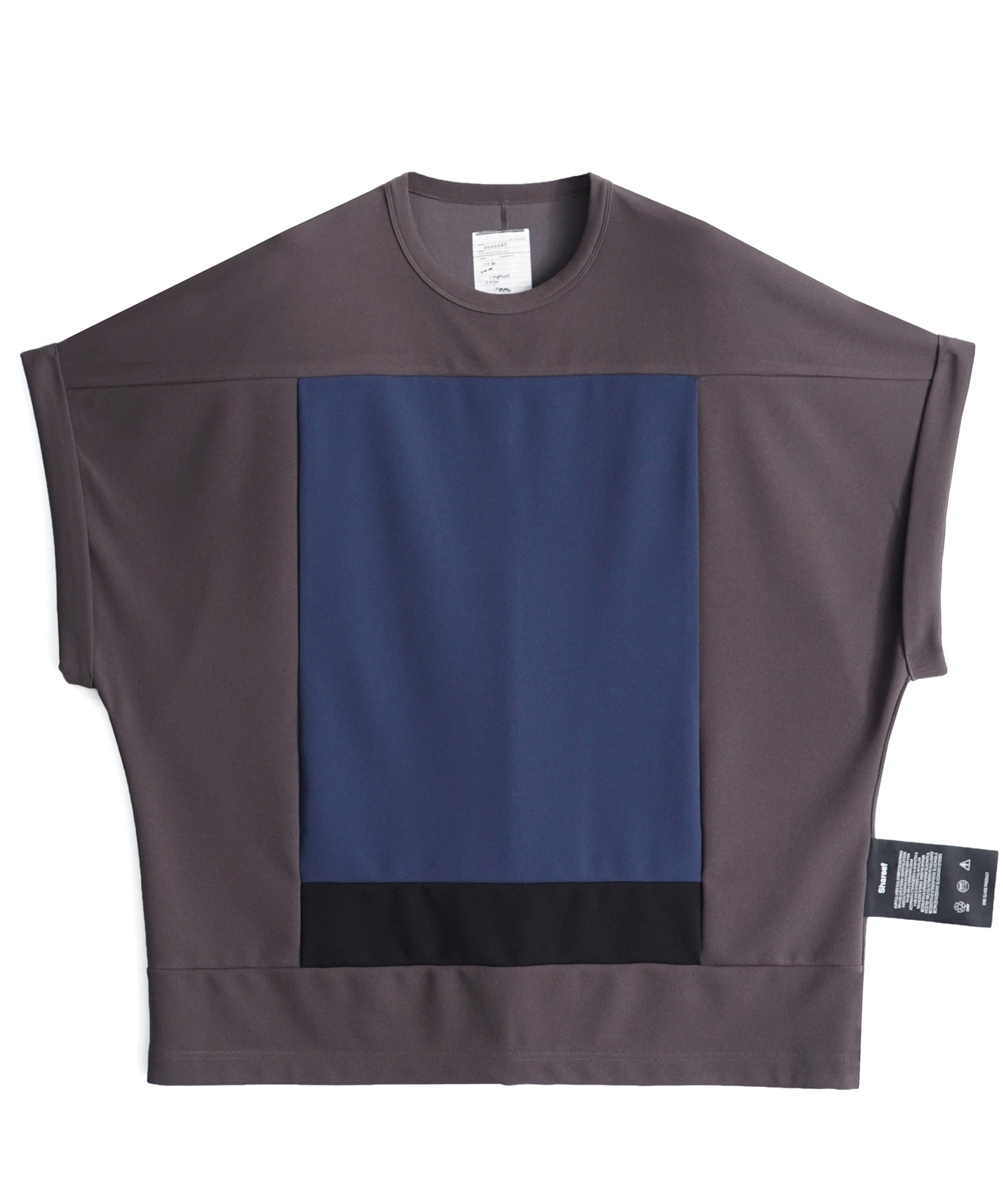 GEORGETTE JQ SQUARE DOLMAN S/S T