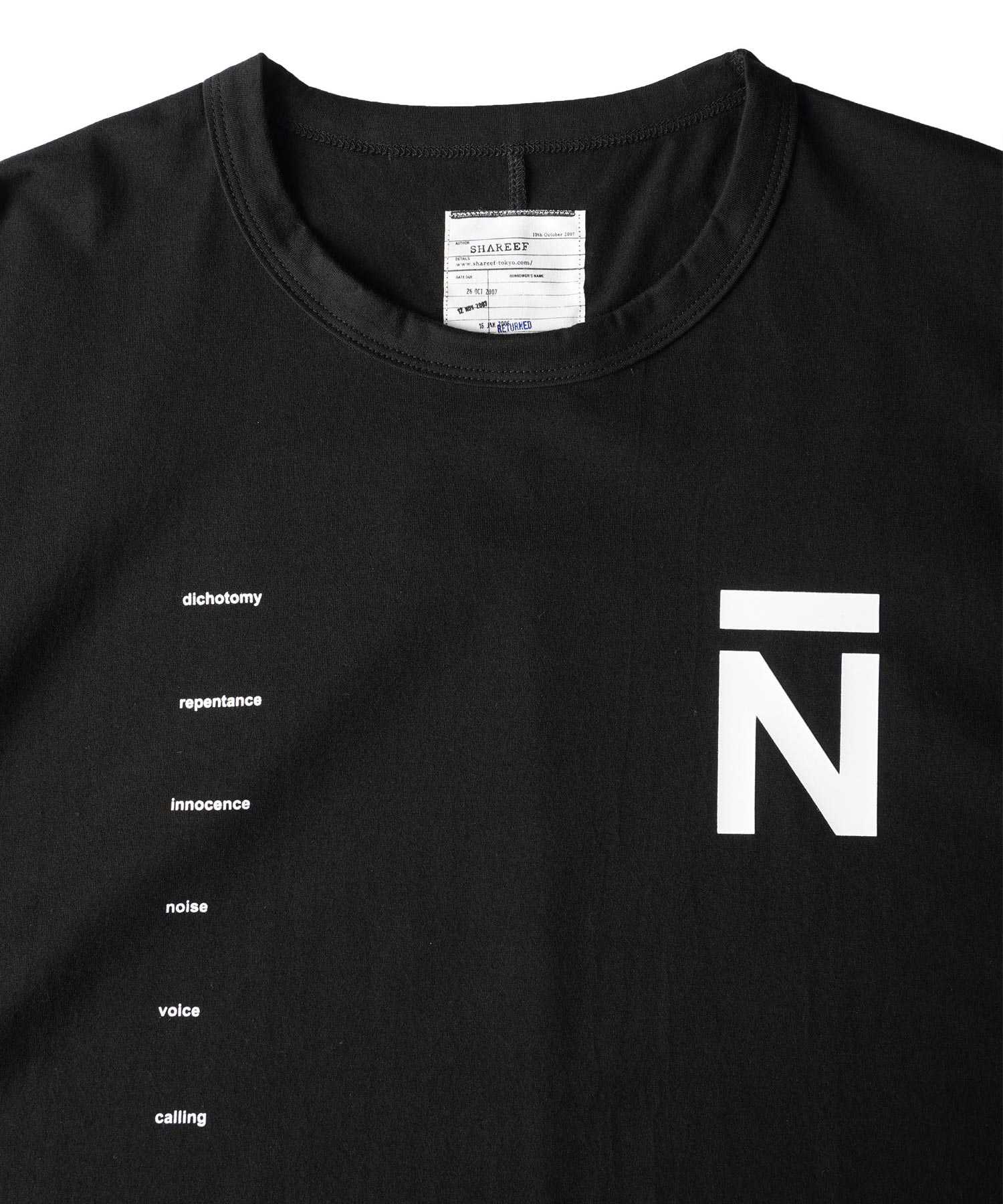 【フォロー割適用】SHAREEF HAND S／S BIG T SHAREEF ONLINE SHOP / SWICHING S/S BIG-T