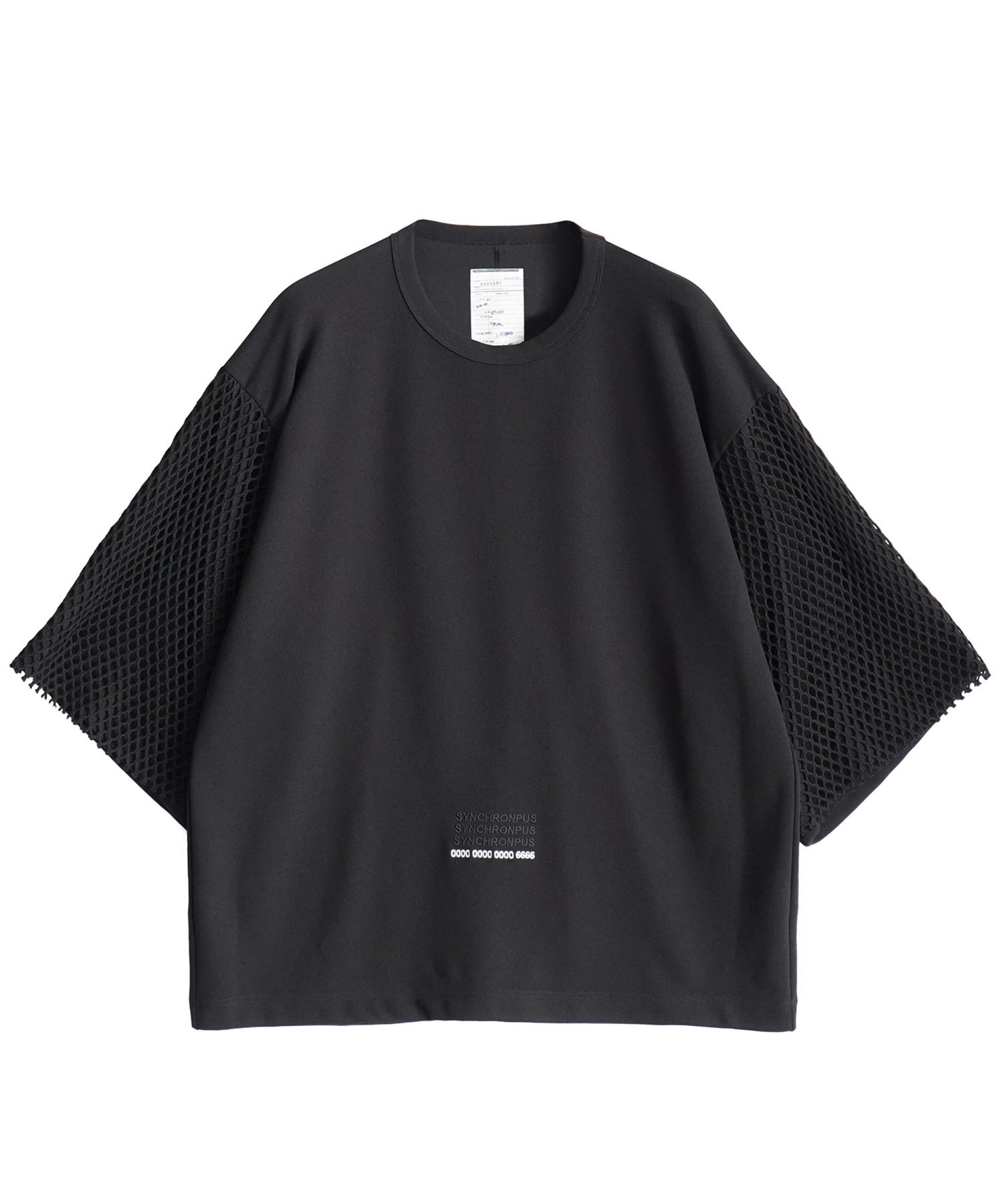 SHAREEF ONLINE SHOP / MESH LAYERED S/S BIG-T