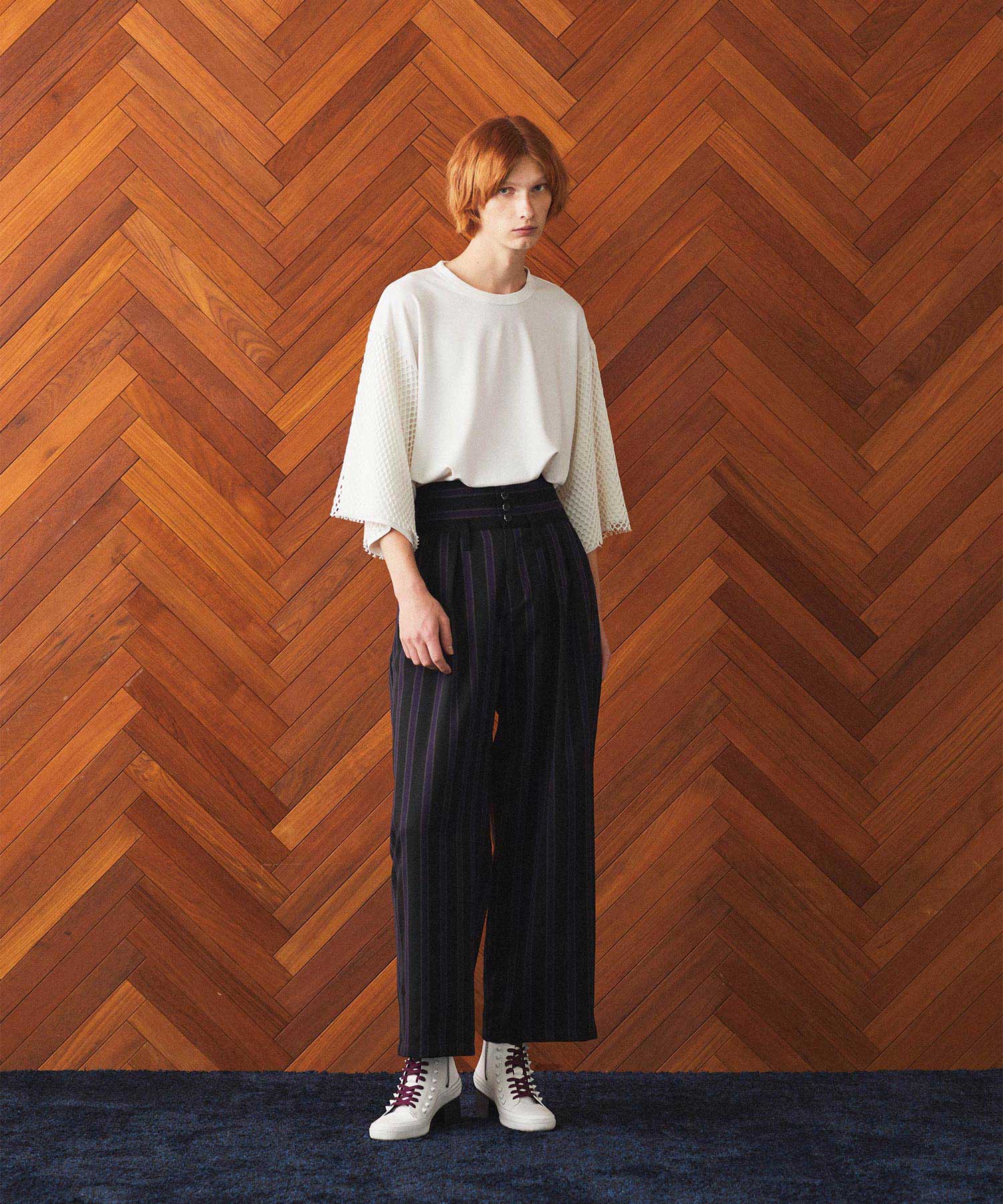 MESH LAYERED S/S BIG-T