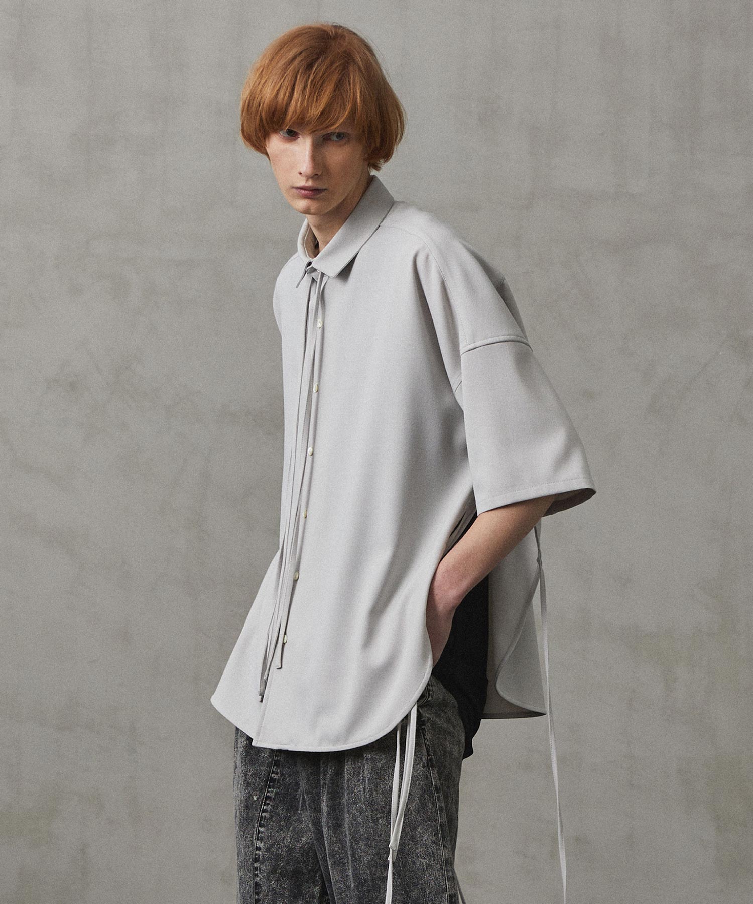 SIDE SLIT S/S SHIRTS