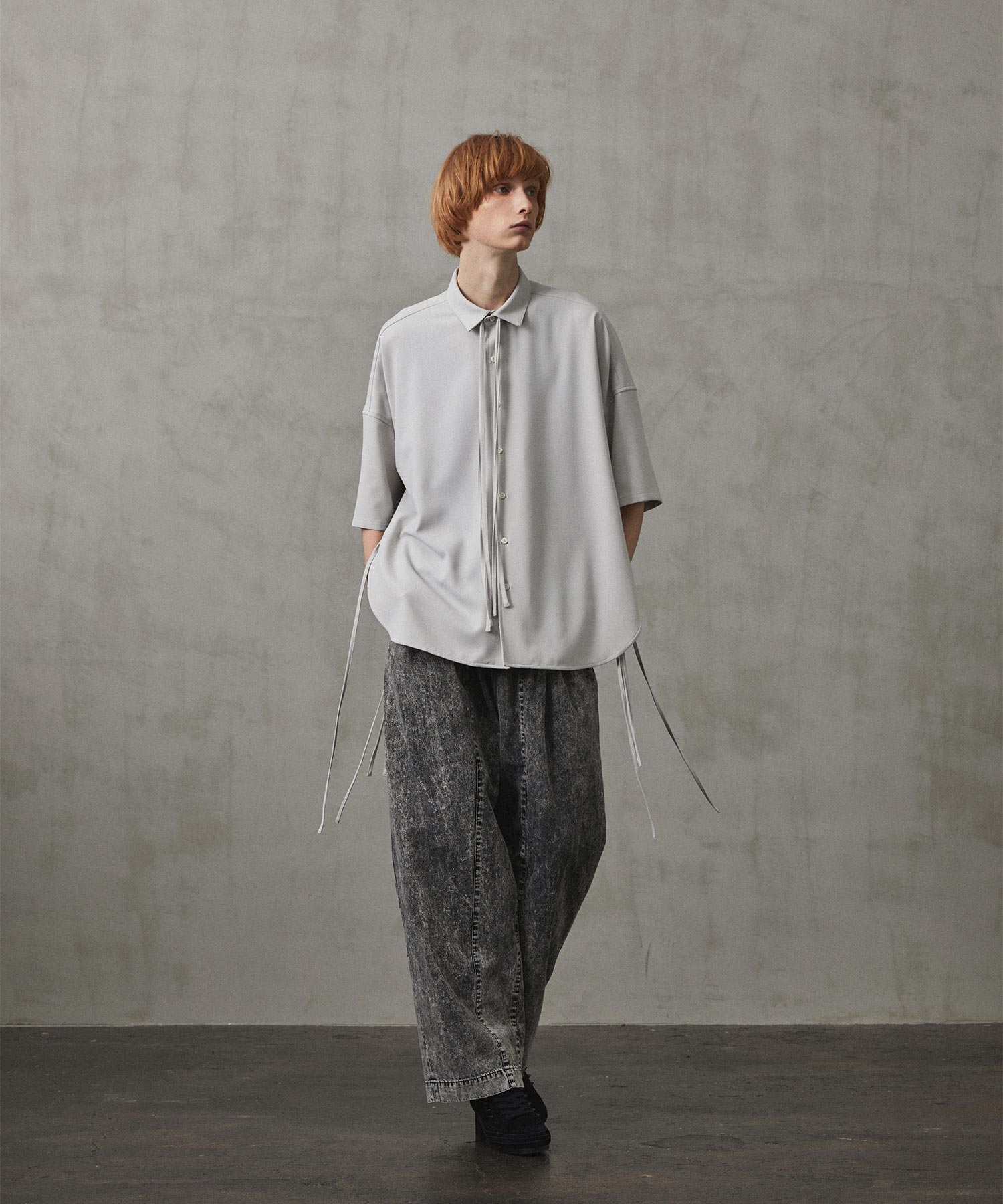 SIDE SLIT S/S SHIRTS
