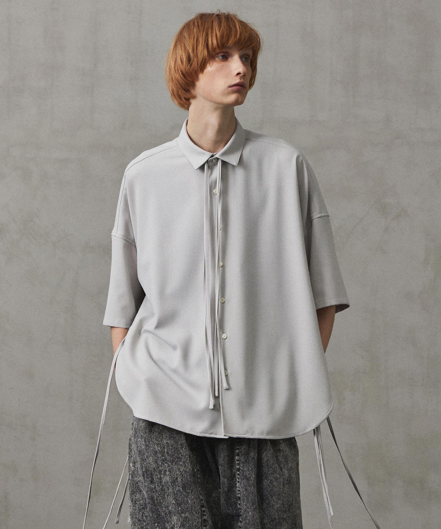 SIDE SLIT S/S SHIRTS