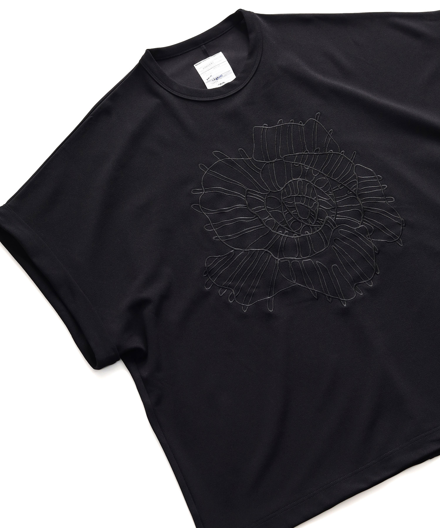 GEORGETTE  JQ P/O "ABSTRACT FLOWER"