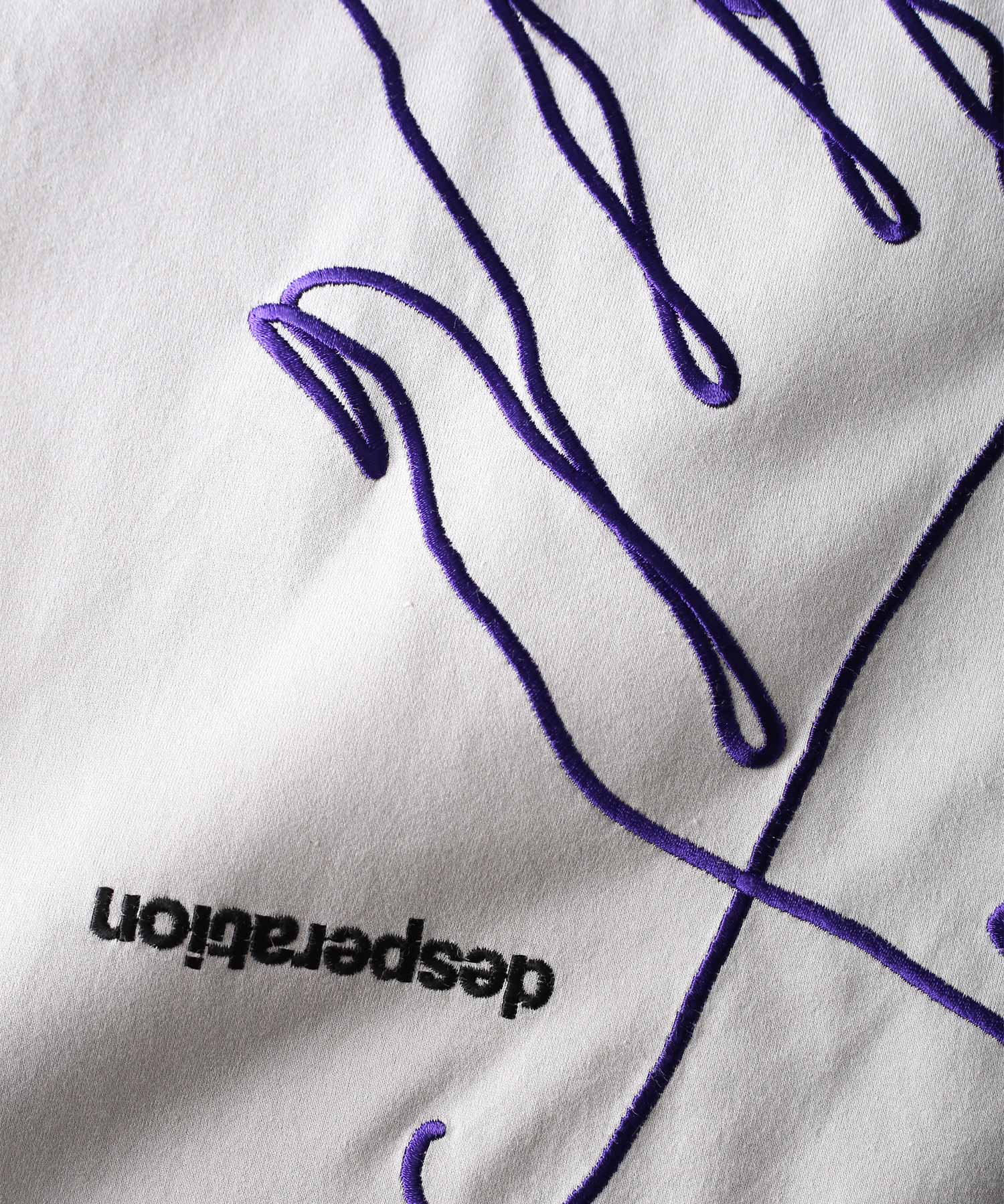 "HAND EMB." S/S BIG T