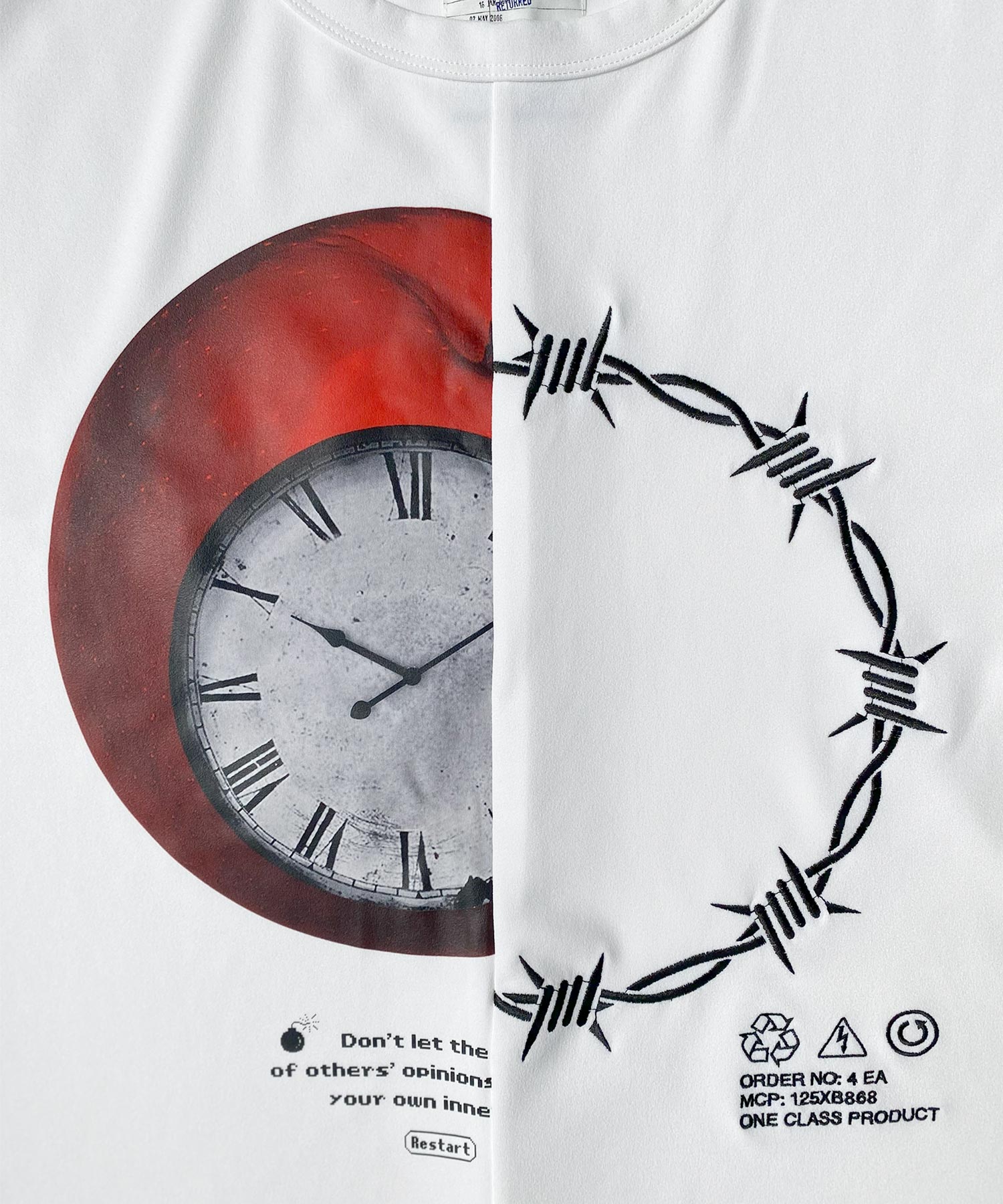 APPLE×YUSHITESSEN TEE