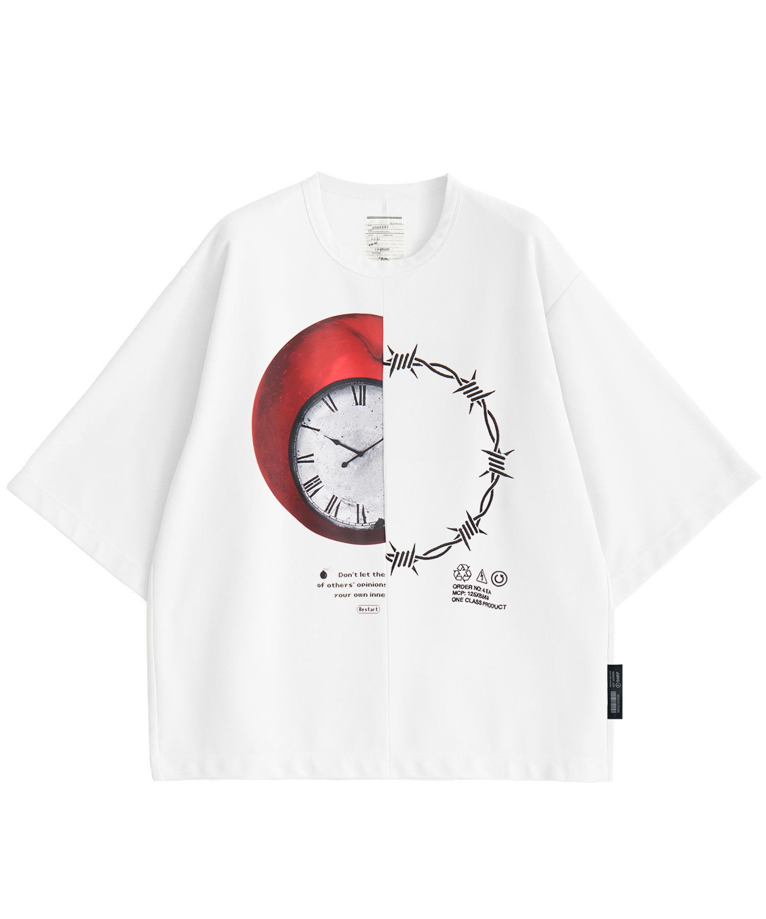 APPLE×YUSHITESSEN TEE