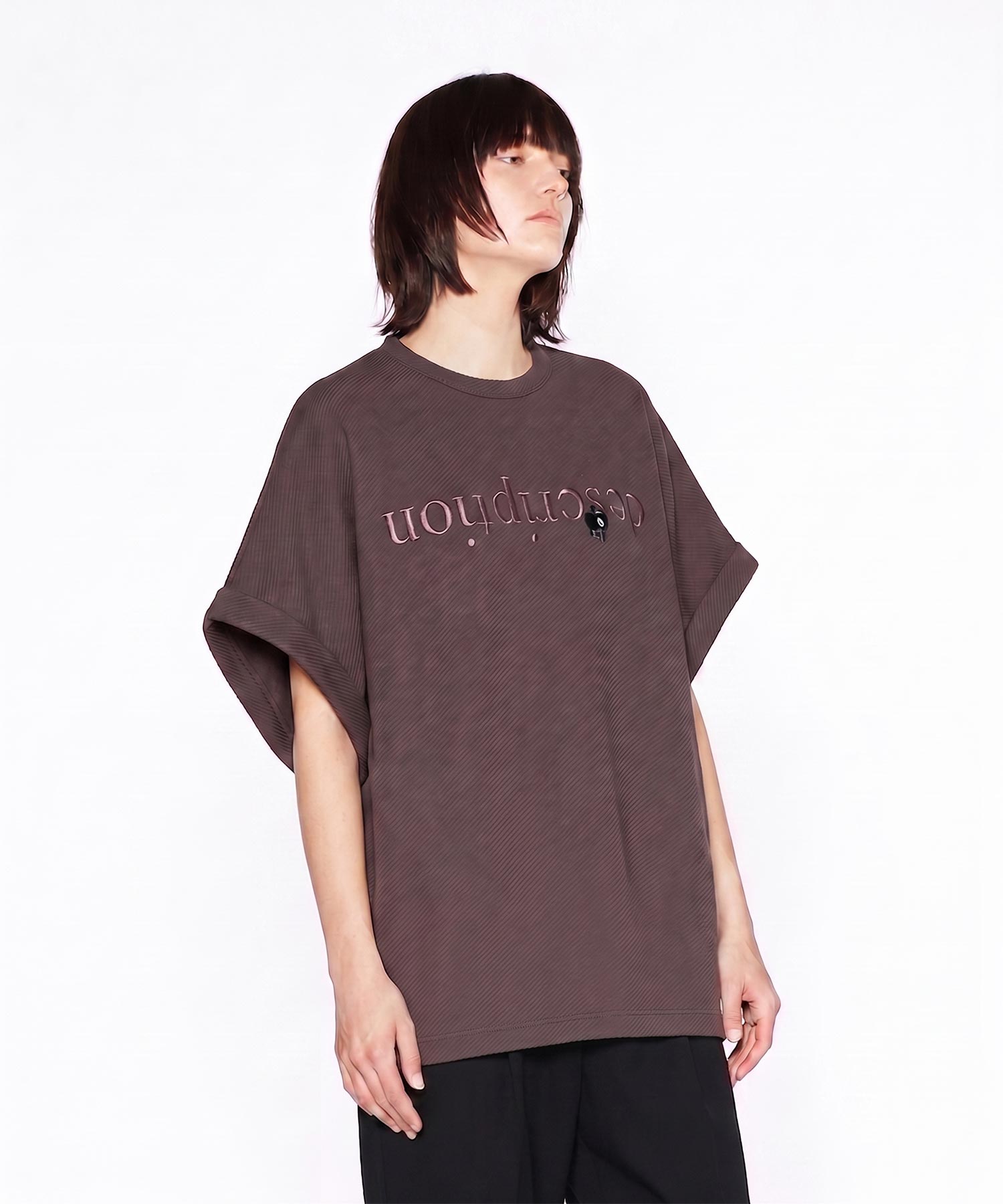 RIDGE TWILL DOLMAN S/S T