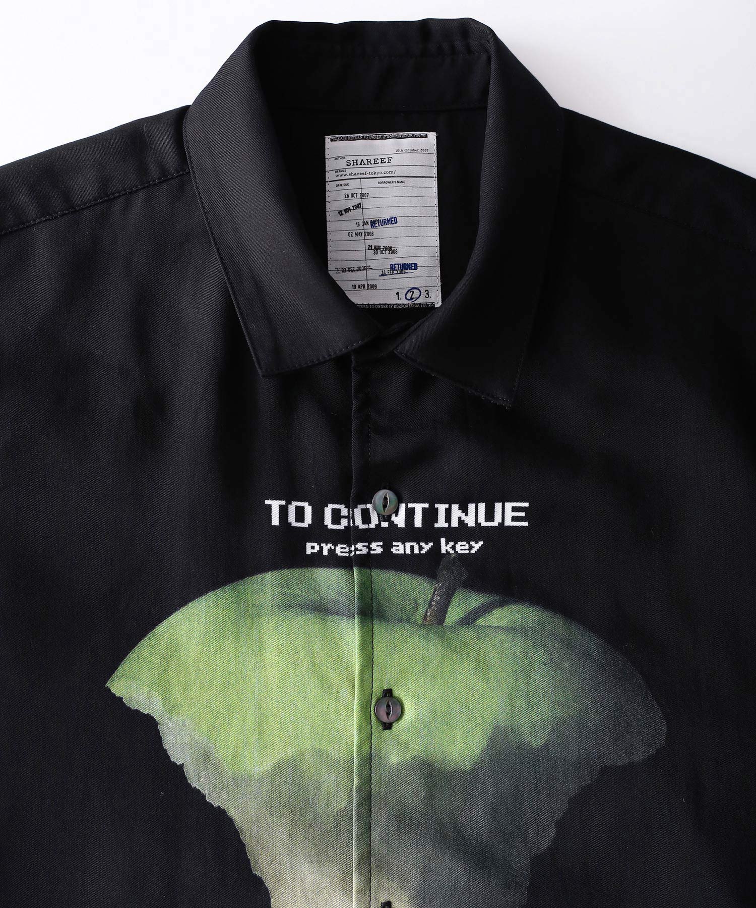 "GREEN APPLE" BIG SHIRTS