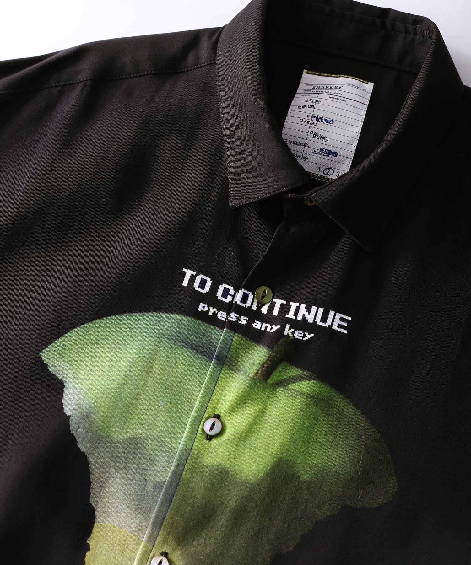 "GREEN APPLE" BIG SHIRTS