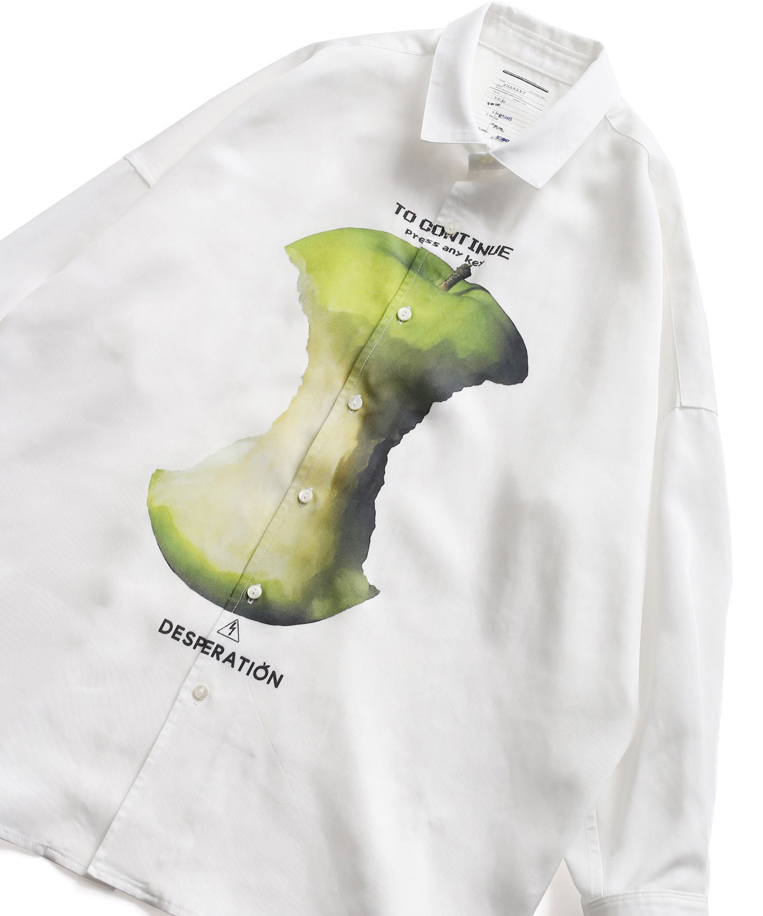 "GREEN APPLE" BIG SHIRTS